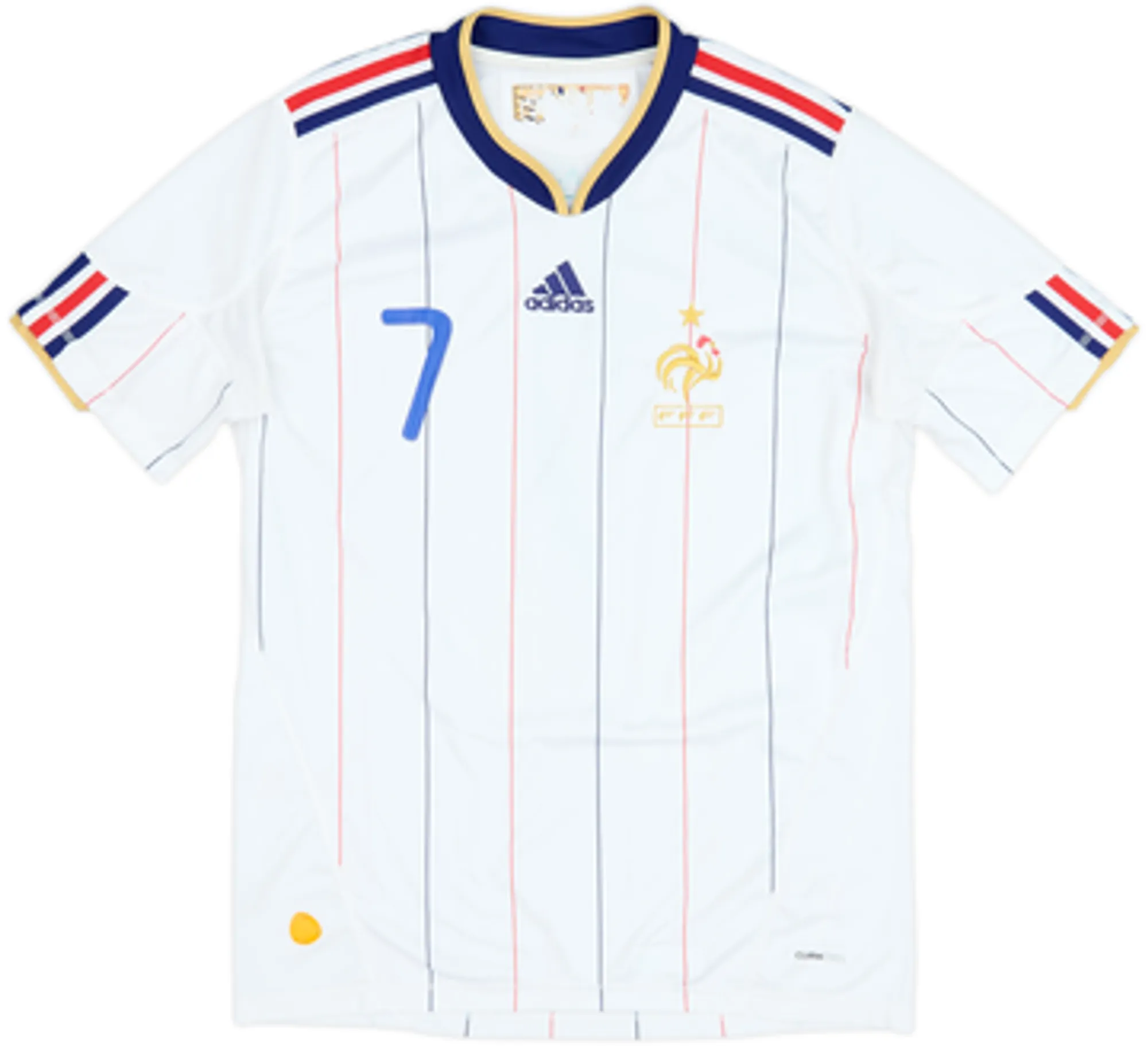 2009-10 France Away Shirt Ribery #7 - 8/10 - (M)