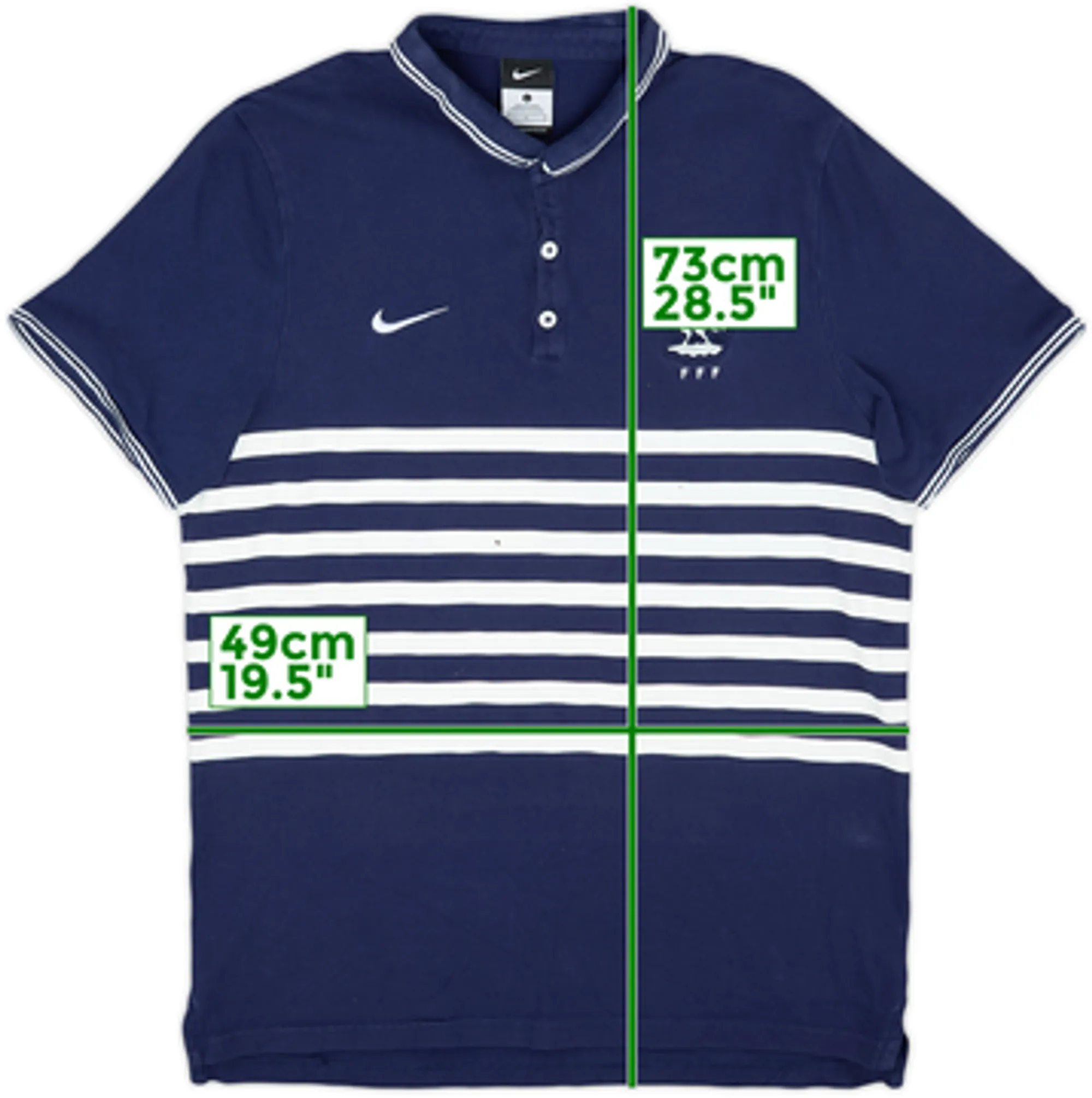 2014-15 France Nike Polo Shirt - 6/10 - (L)