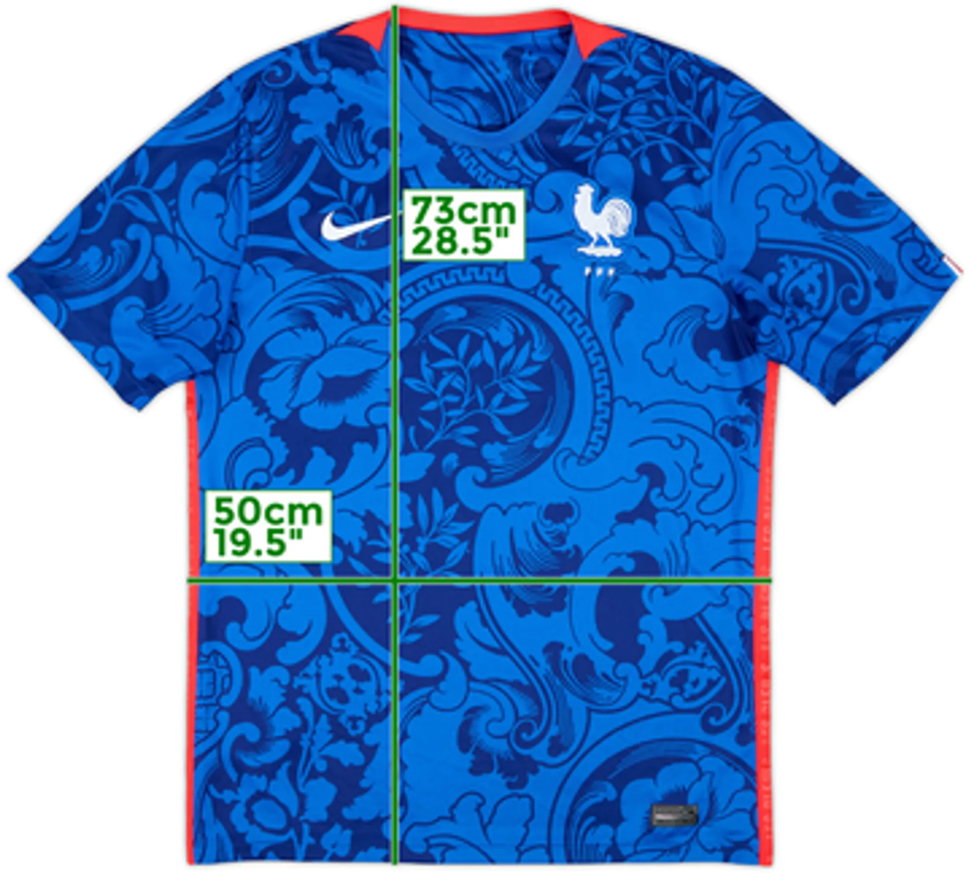 2022-23 France Women Home Shirt - 10/10 - (Men's M)