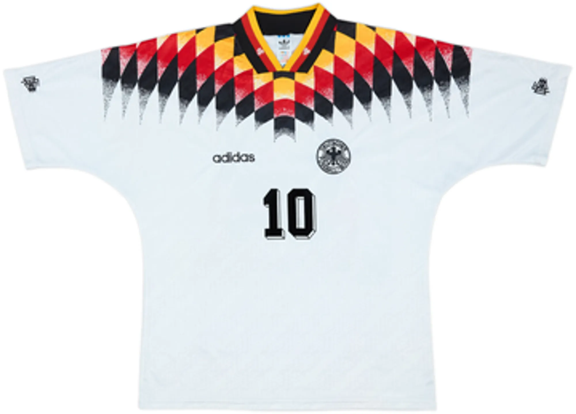 1994-96 Germany Home Shirt Matthaus #10 - 6/10 - (XL)