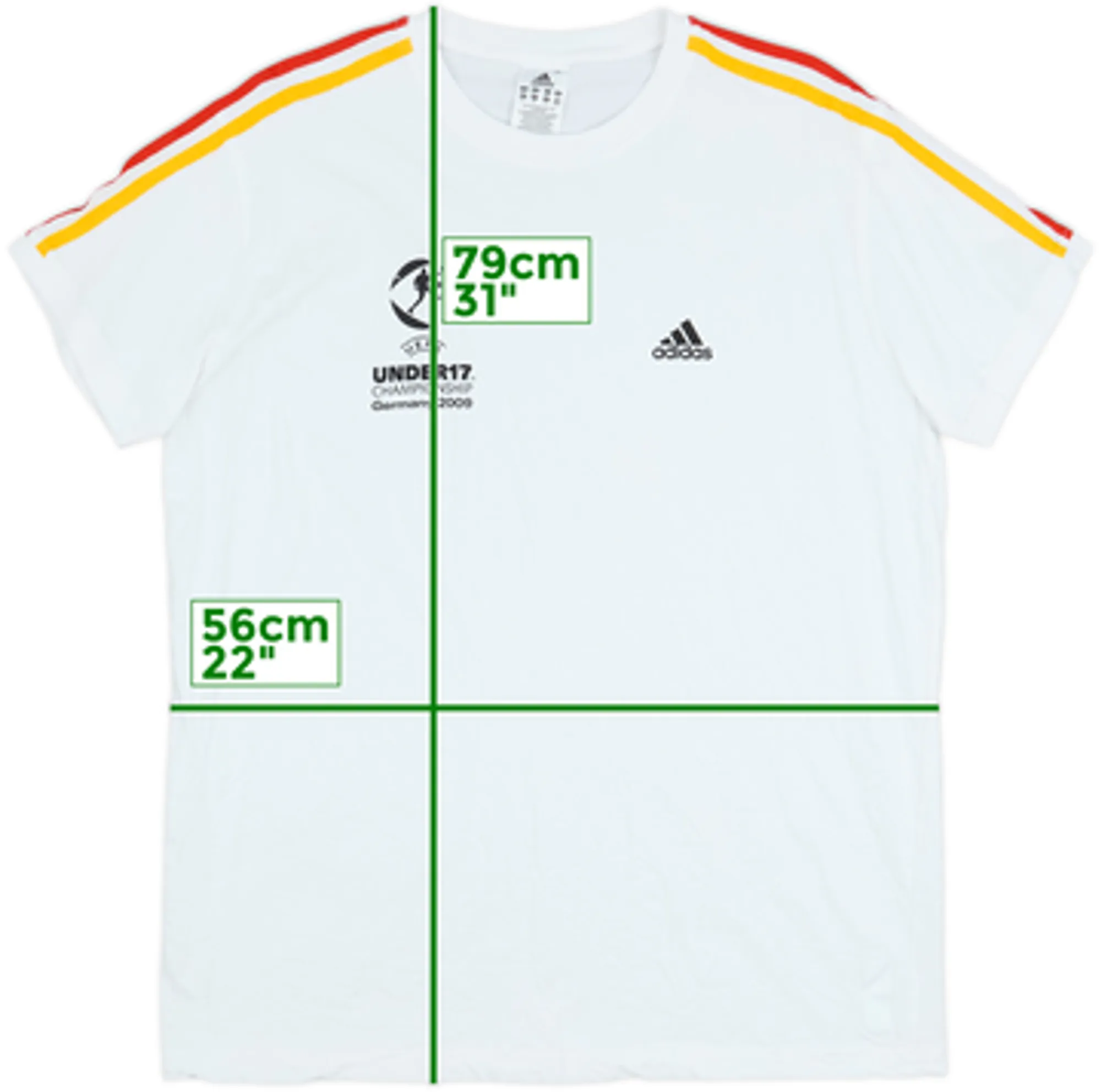 2009 Germany adidas U17 Tee - 10/10 - (XXL)