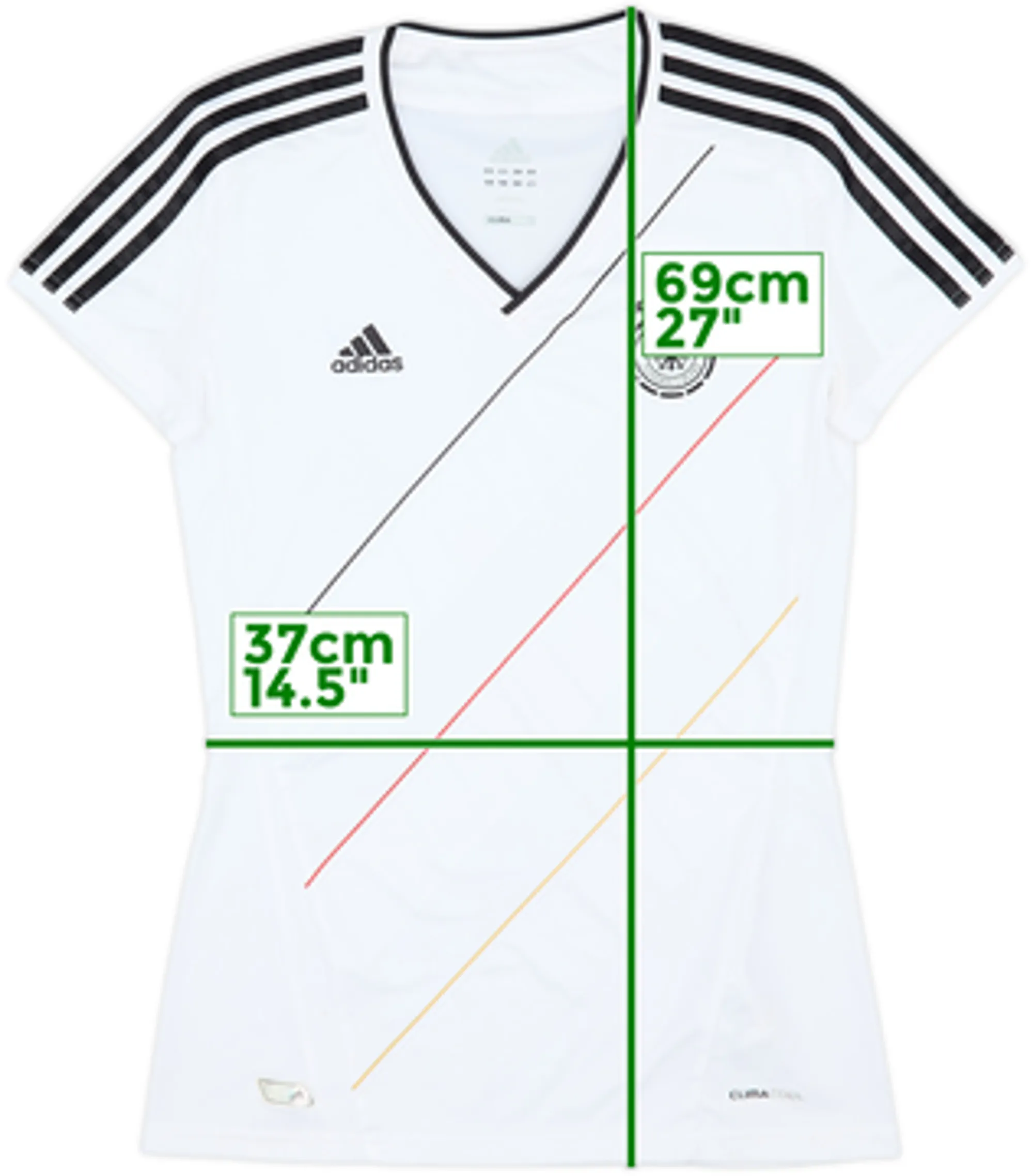 2012-13 Germany Home Shirt - 5/10 - (Women's S)