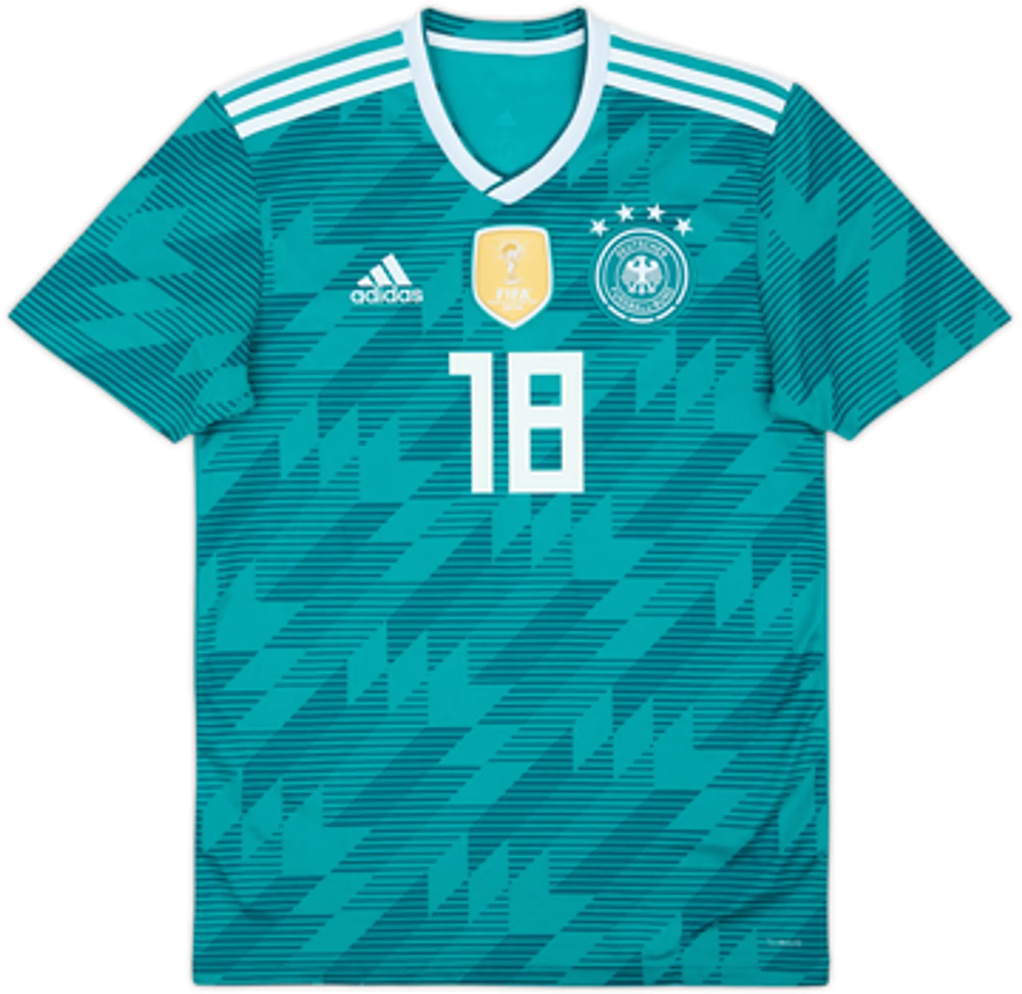 2018-19 Germany Away Shirt Kimmich #18 - 7/10 - (S)