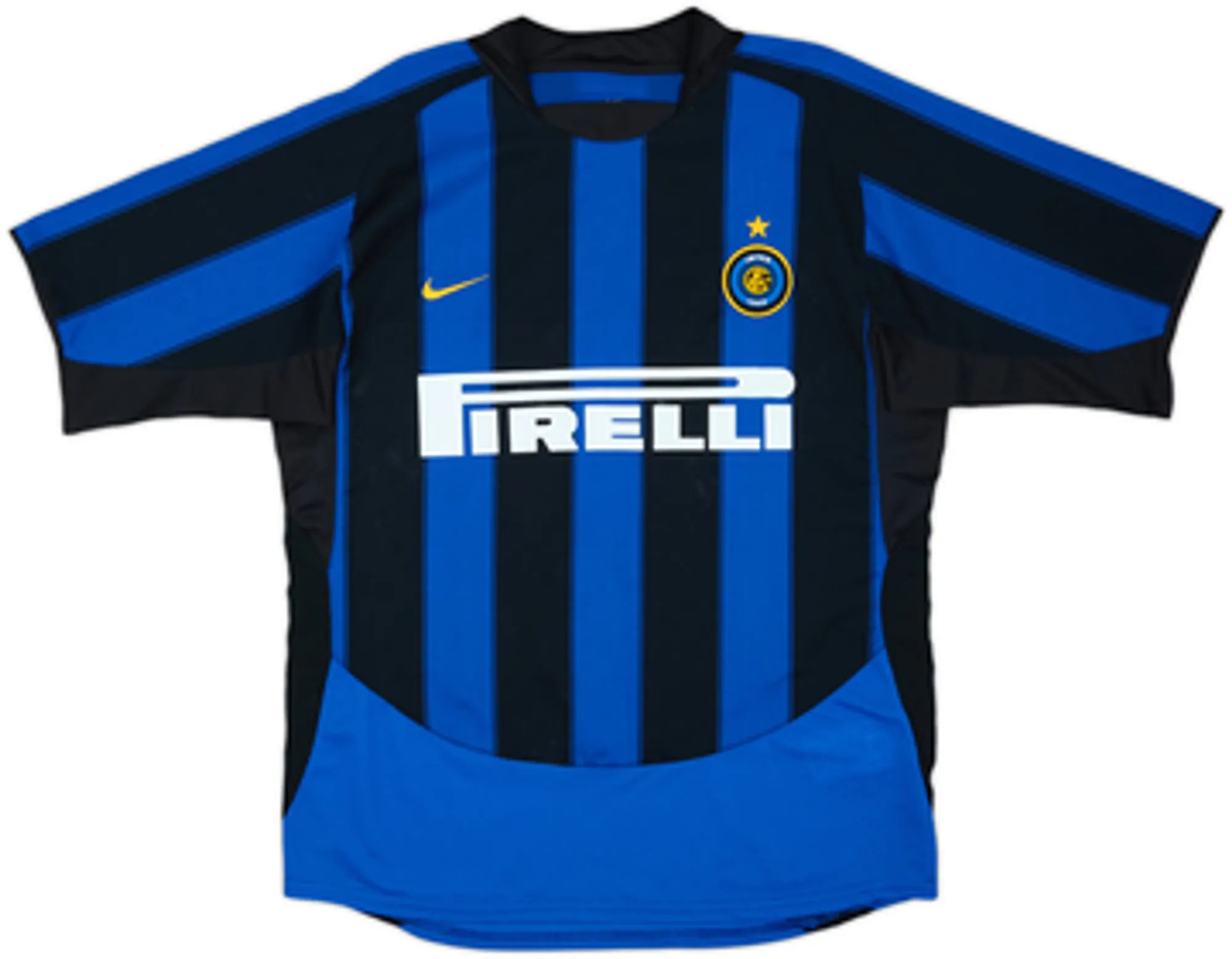 2003-04 Inter Milan Home Shirt J. Zanetti #4 - 8/10 - (M)