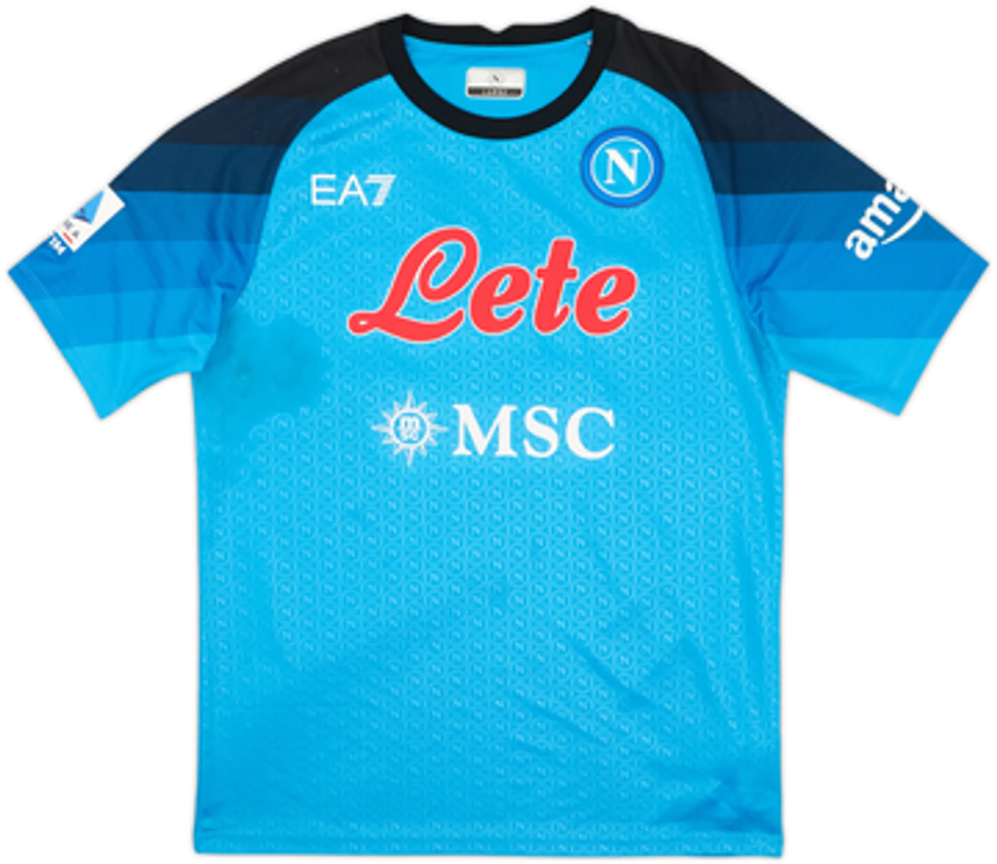 2022-23 Napoli Home Shirt Kvaratskhelia #77 - 6/10 - (L)
