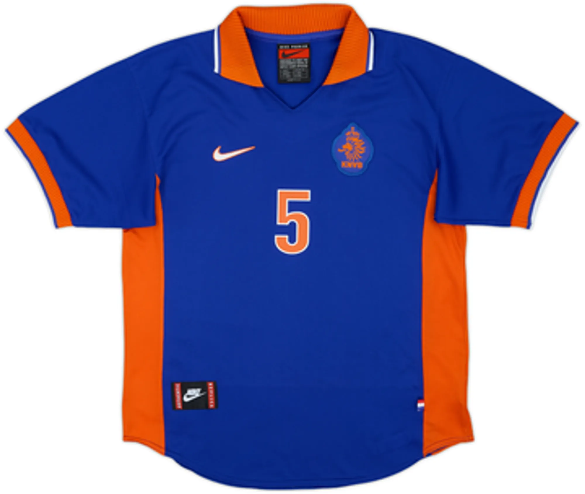 1997-98 Netherlands Away Shirt Davids #5 - 9/10 - (M)