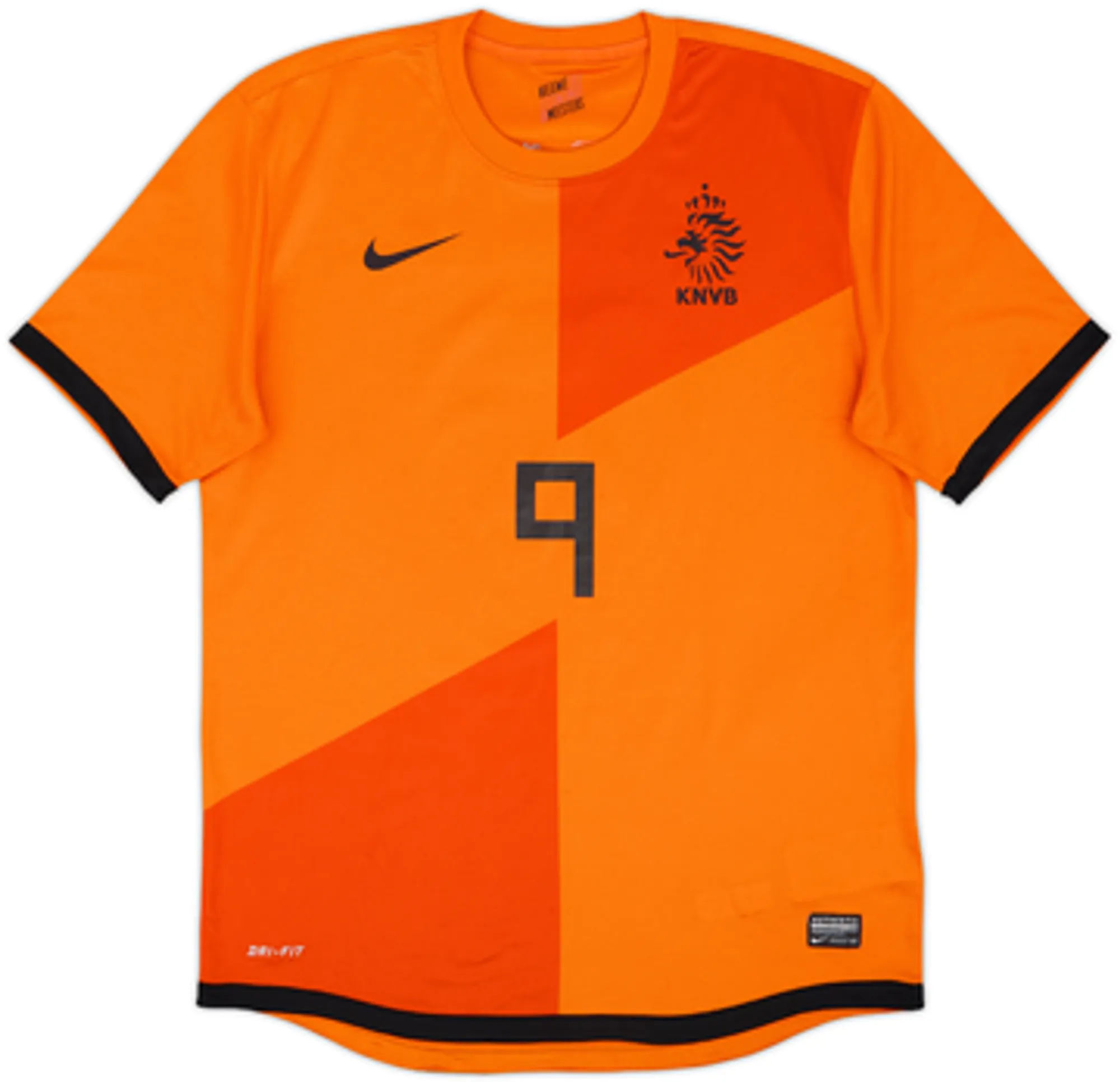 2012-13 Netherlands Home Shirt Huntelaar #9 - 6/10 - (M)