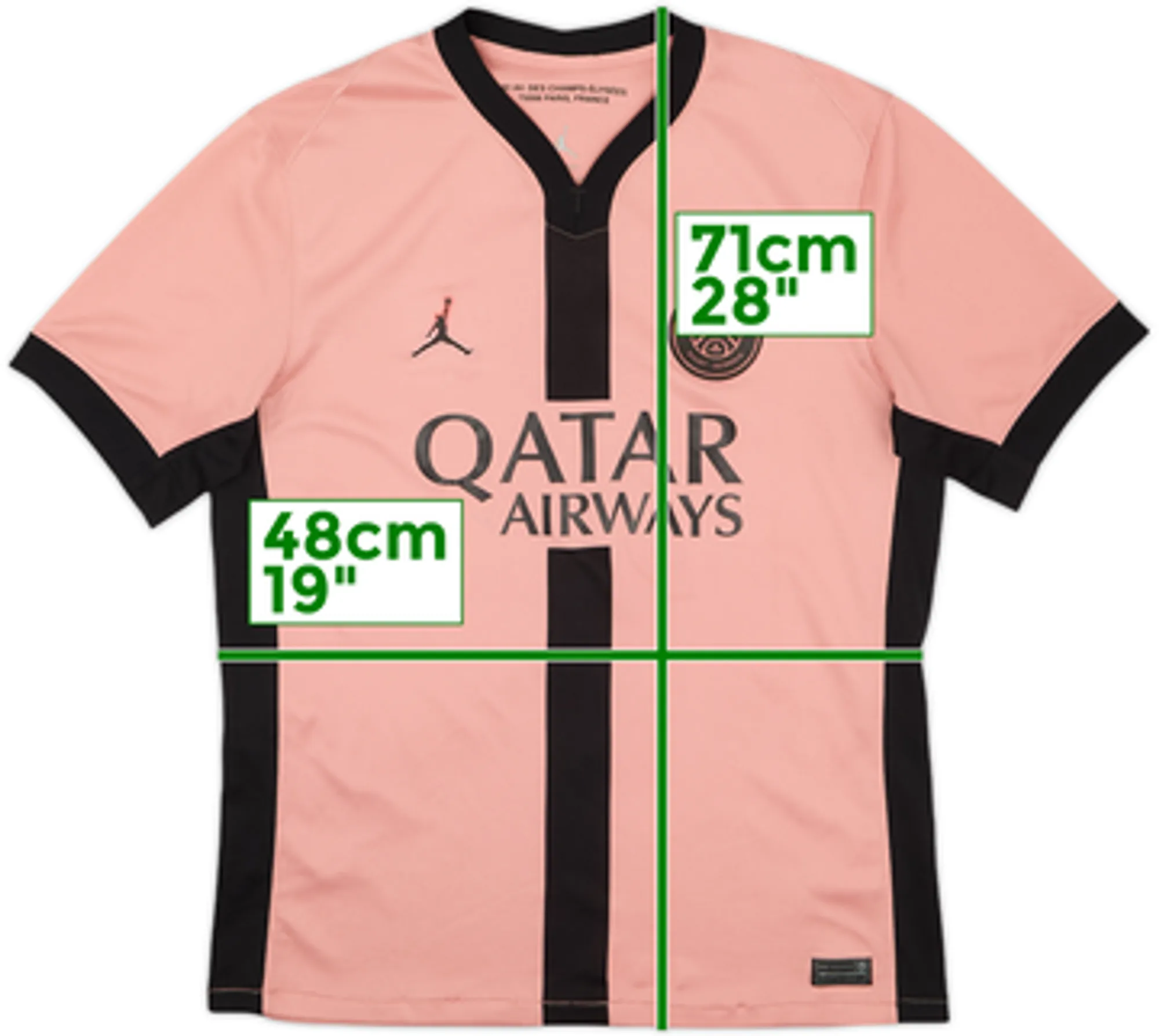 2024-25 Paris Saint-Germain Third Shirt - 7/10 - (M)