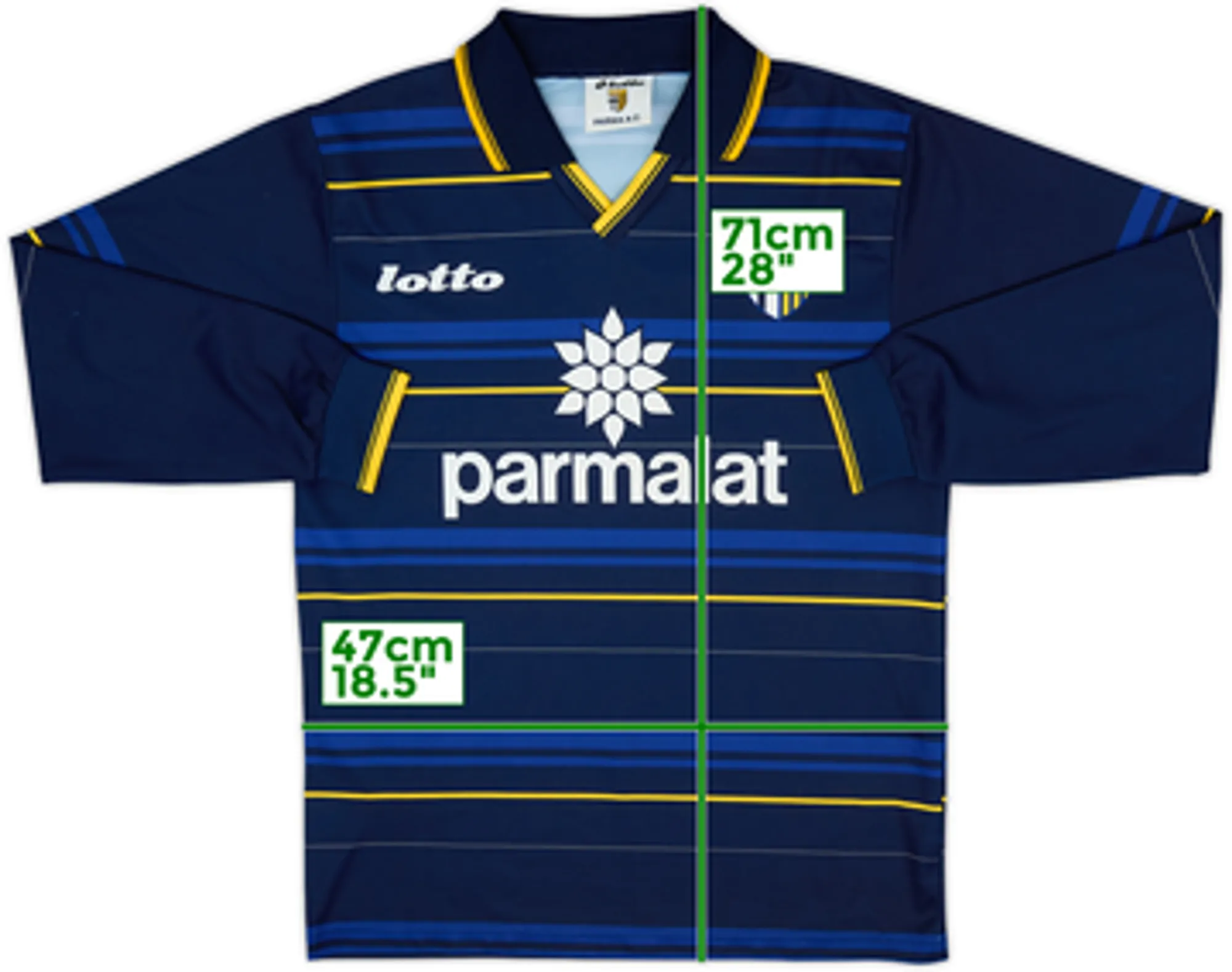 1998-99 Parma Basic Third L/S Shirt - 8/10 - (M)