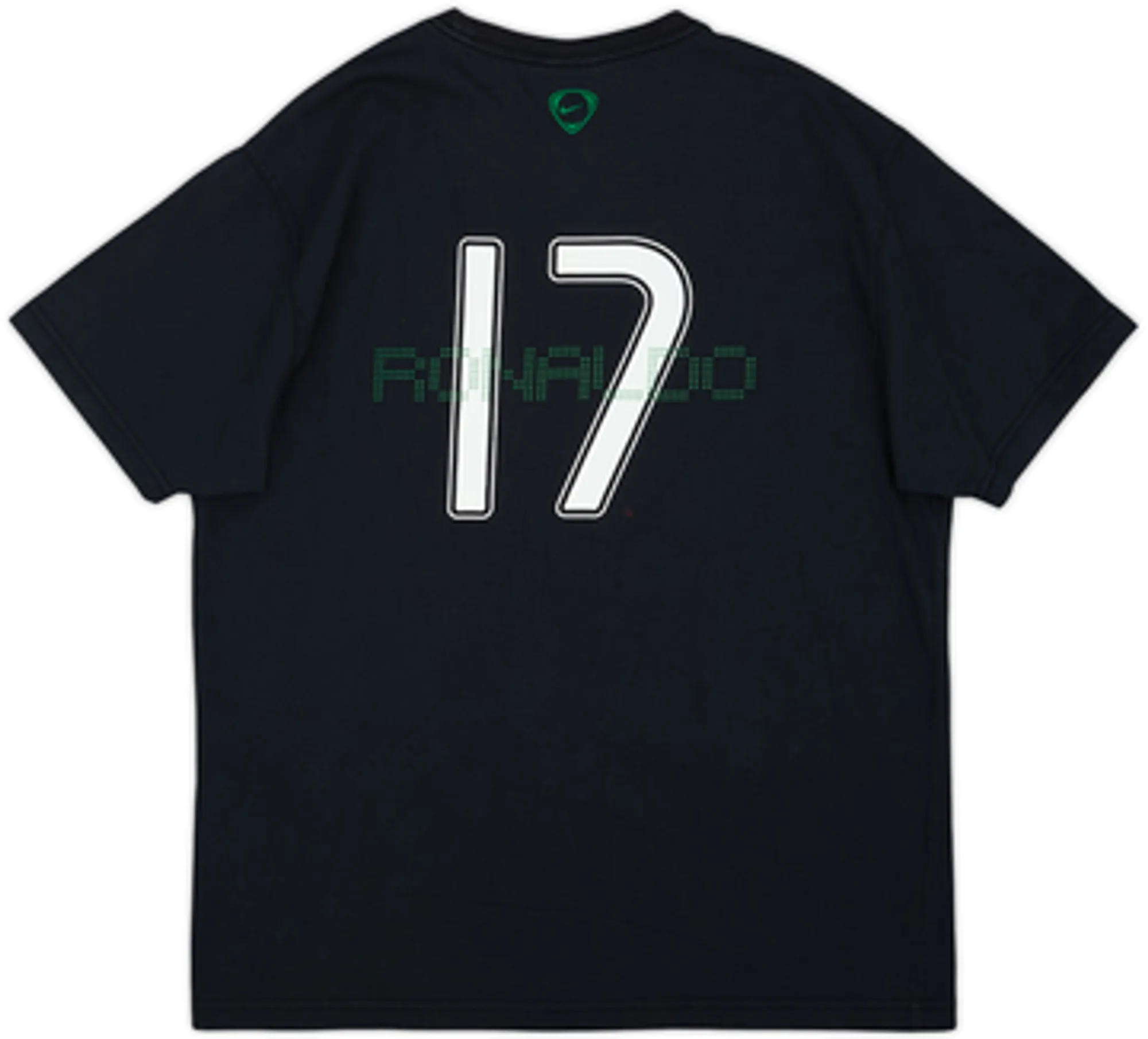 2008-09 Portugal Nike Cristiano Ronaldo Cotton Tee - 7/10 - (L)