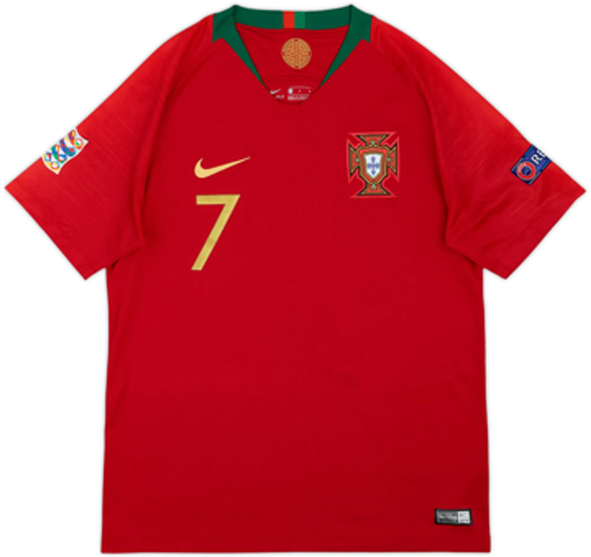 2018-19 Portugal Home Shirt Ronaldo #7 - 6/10 - (M)