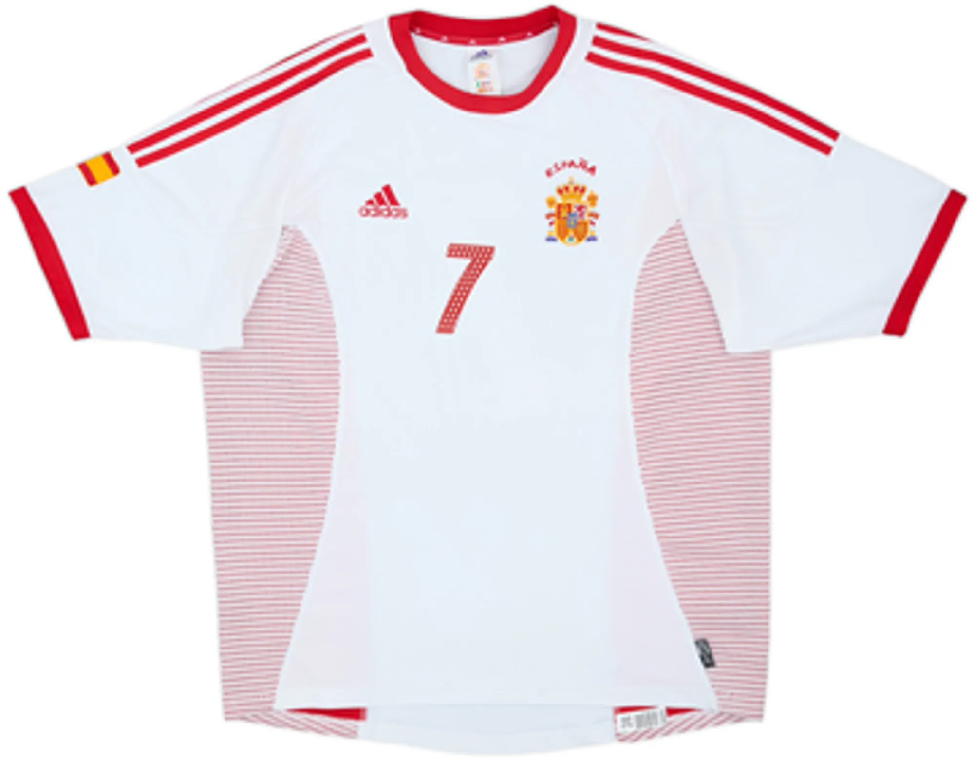 2002-04 Spain Away Shirt Raul #7 - 7/10 - (XL)