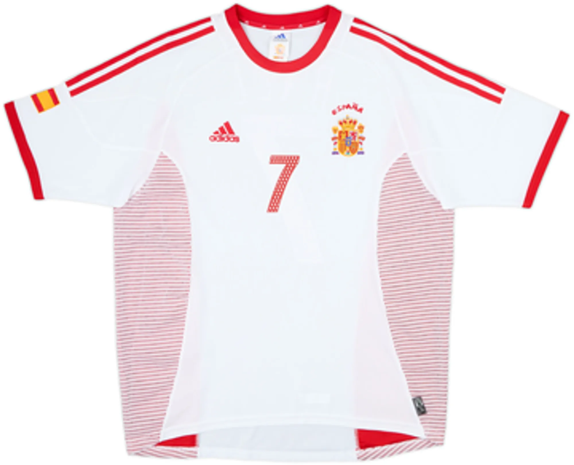 2002-04 Spain Away Shirt Raul #7 - 8/10 - (L)