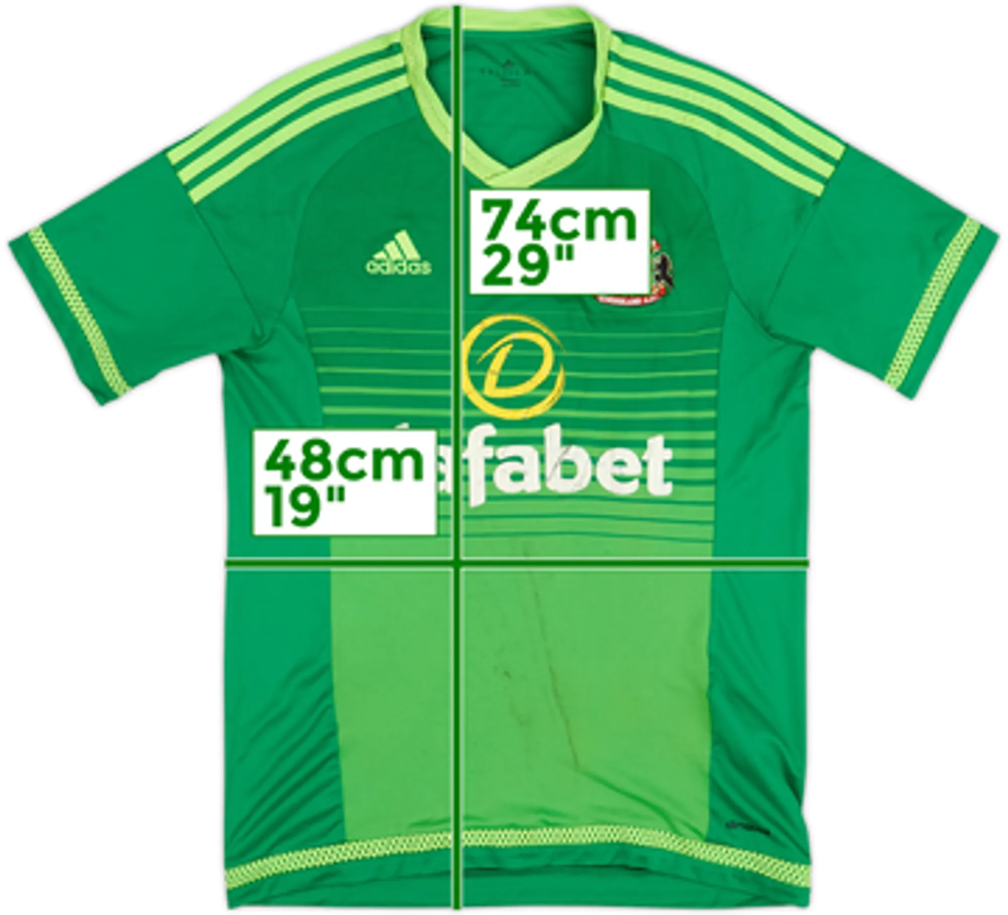 2015-16 Sunderland Away Shirt - 4/10 - (M)