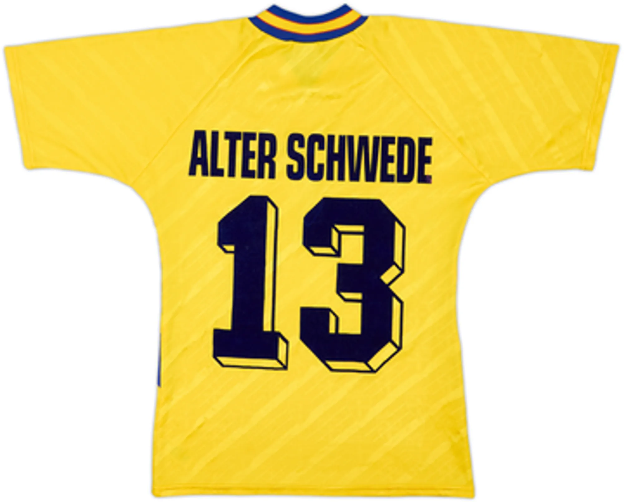 1994-96 Sweden Home Shirt Alter Schwede #13 - 8/10 - (S)