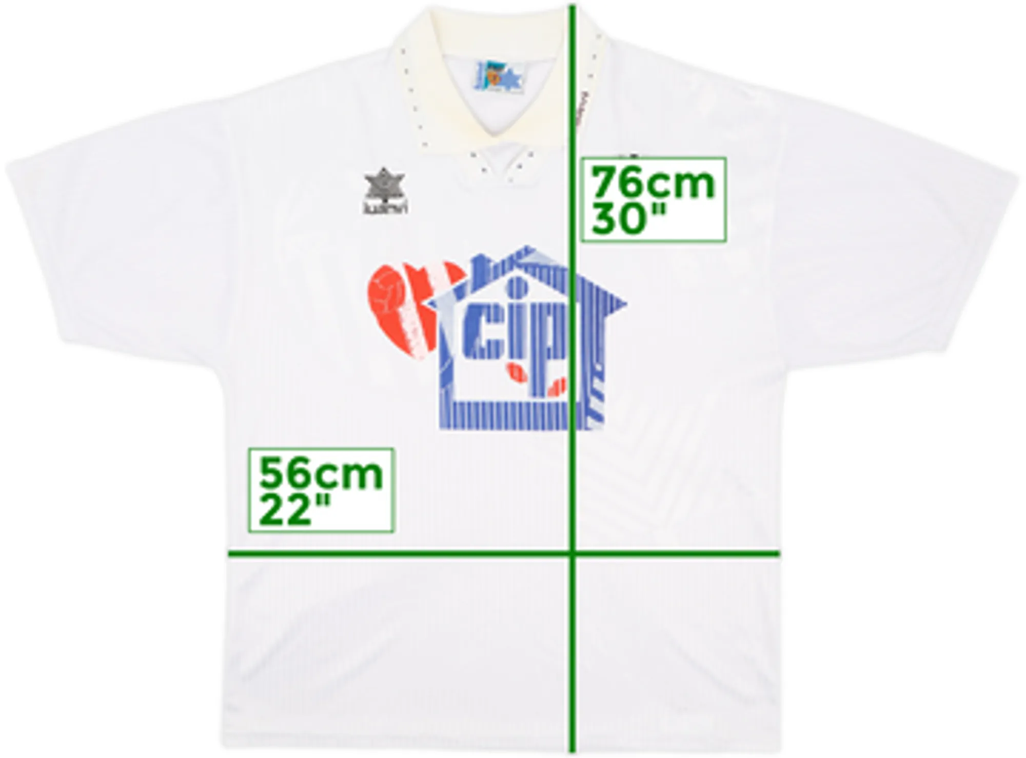 1994-95 Valencia Home Shirt - 6/10 - (XL)