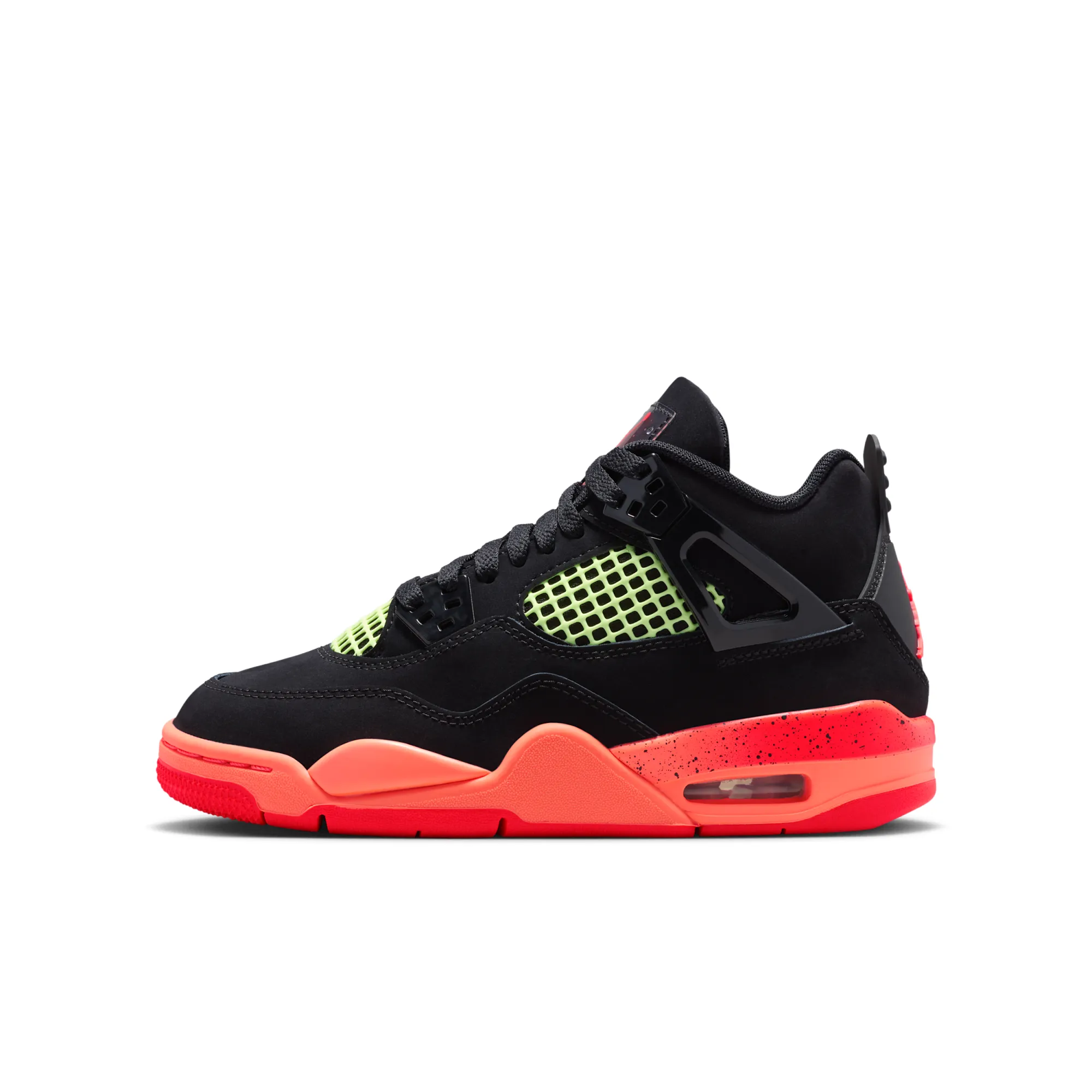 Nike Jordan Nike Air Jordan 4 Retro Older Kids' Shoes - Black