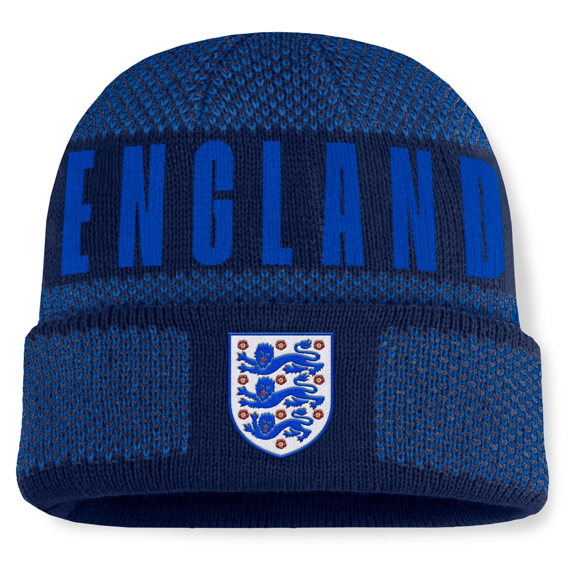 England Cuffed Beanie - Navy