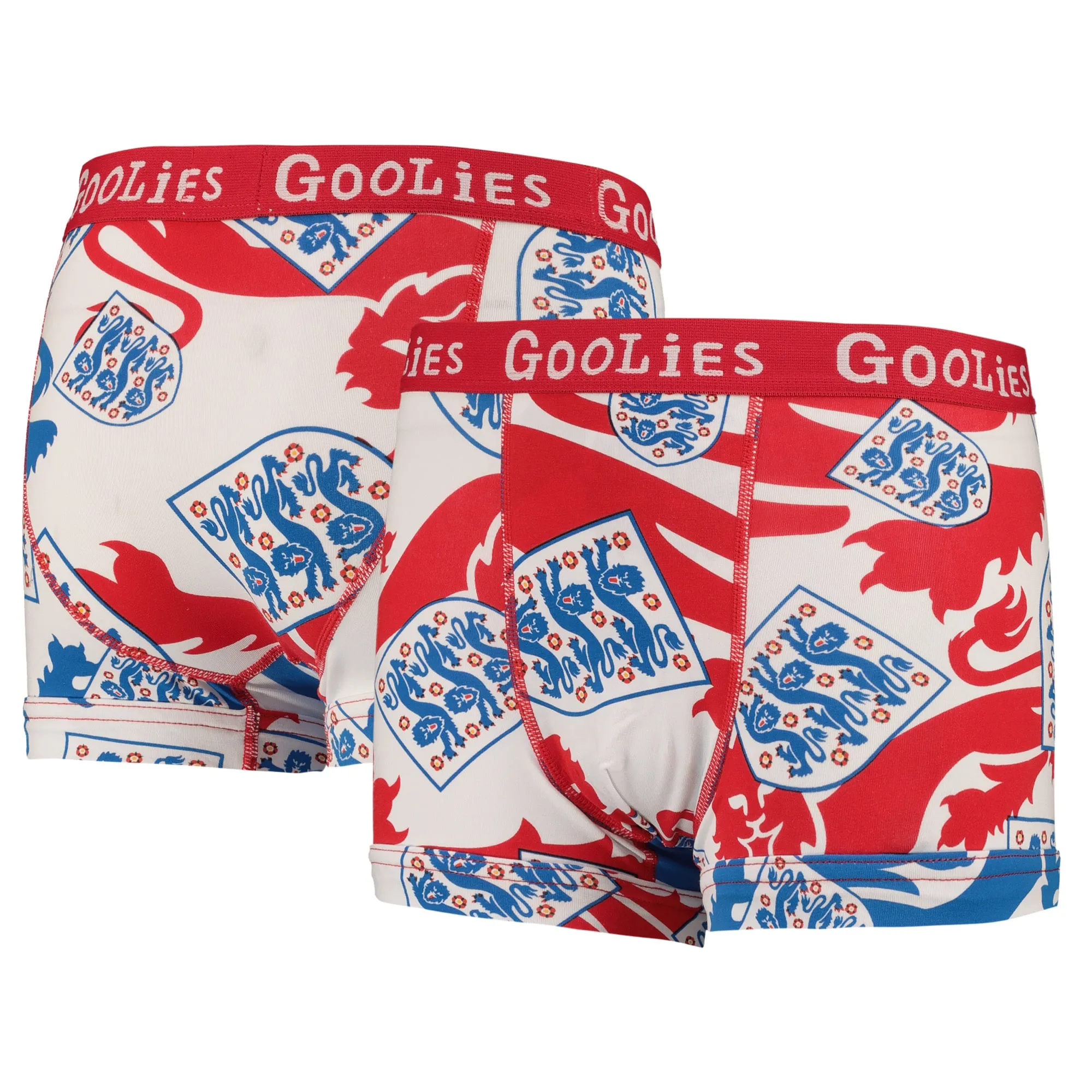 England Three Lions Boxer Shorts - White - Boys