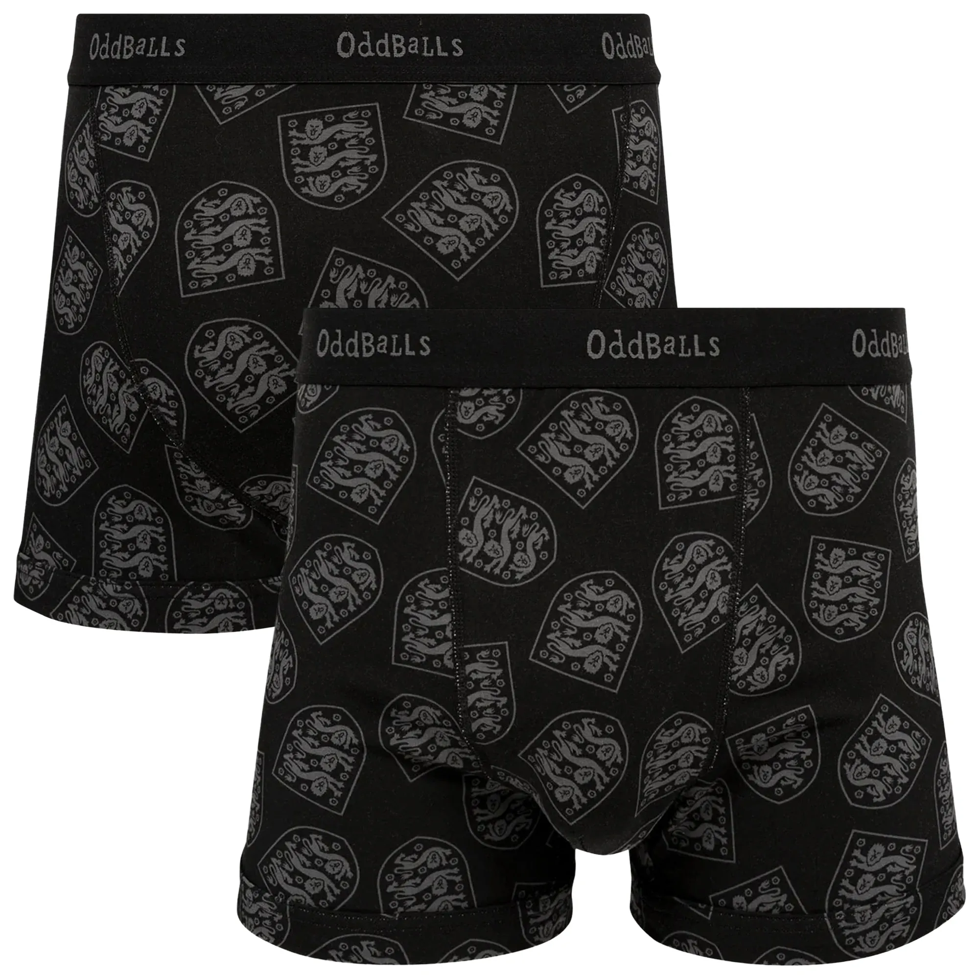 England Boxer Shorts - Black - Mens