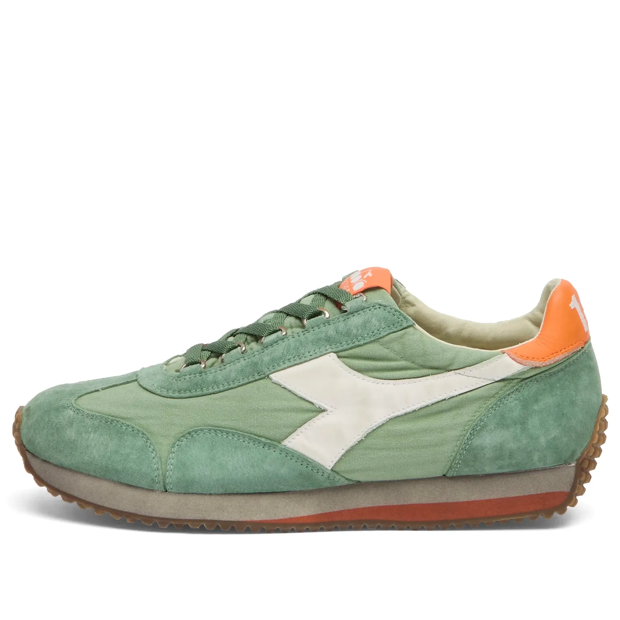Diadora Men's Equipe Canvas SW Evo Sneaker Green