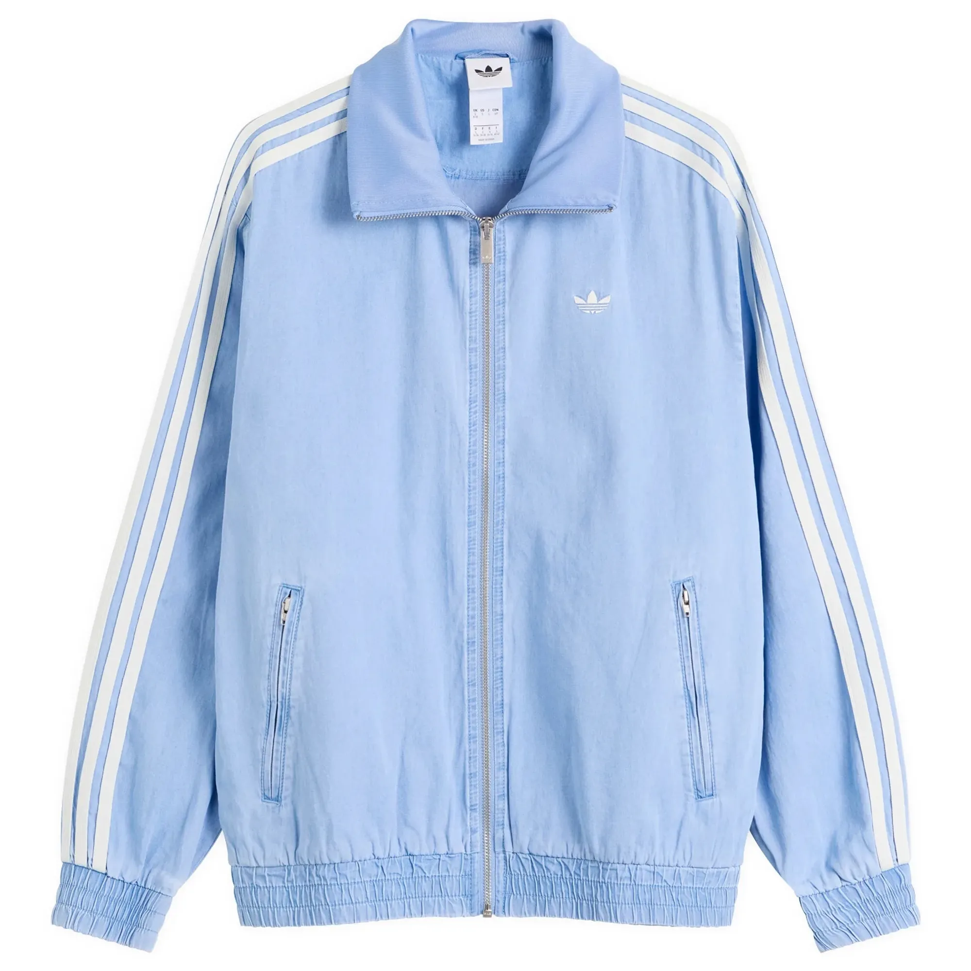 Adidas Women's Denim Firebird Tracktop Light Denim