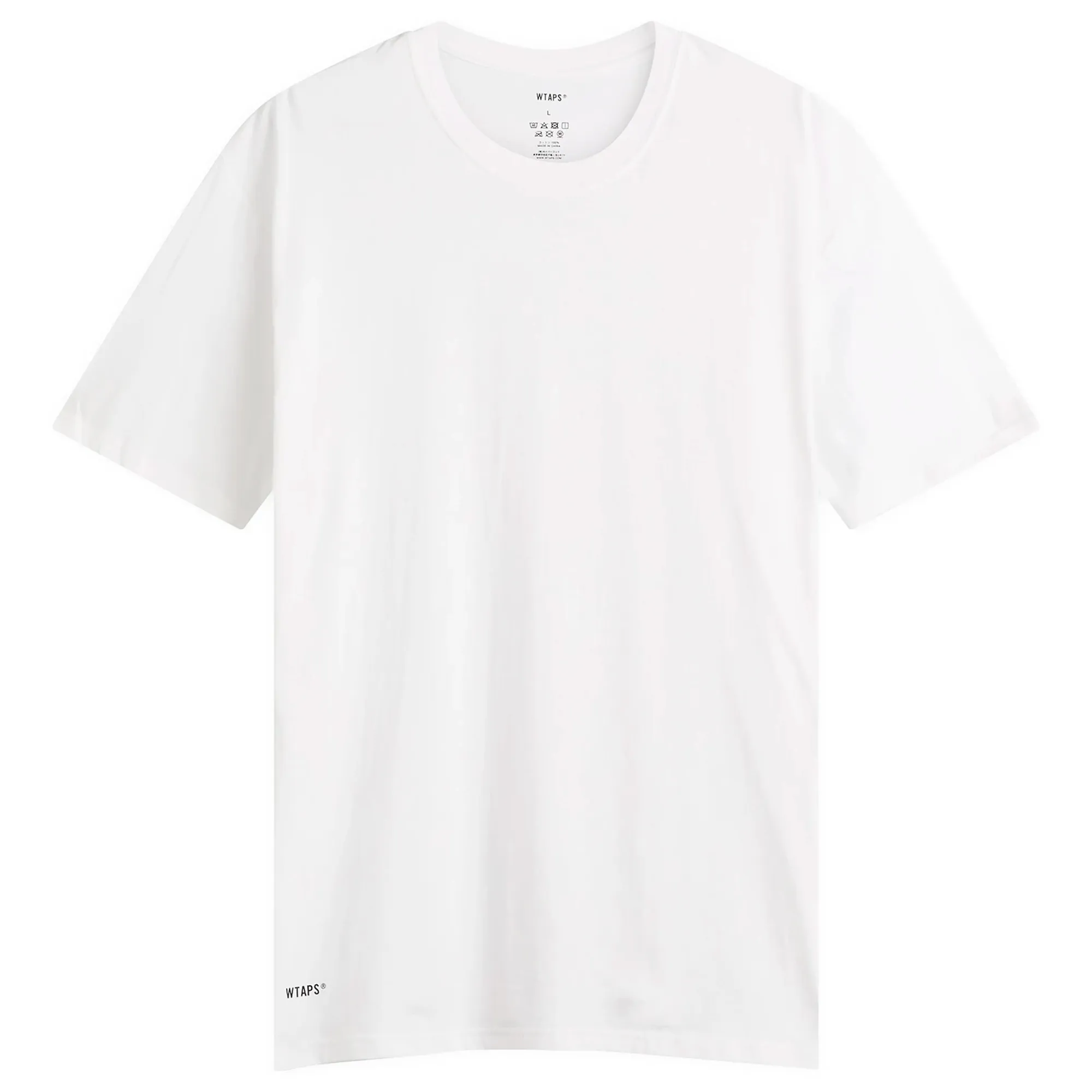 WTAPS Men's Skivvies 3-Pack Tee White