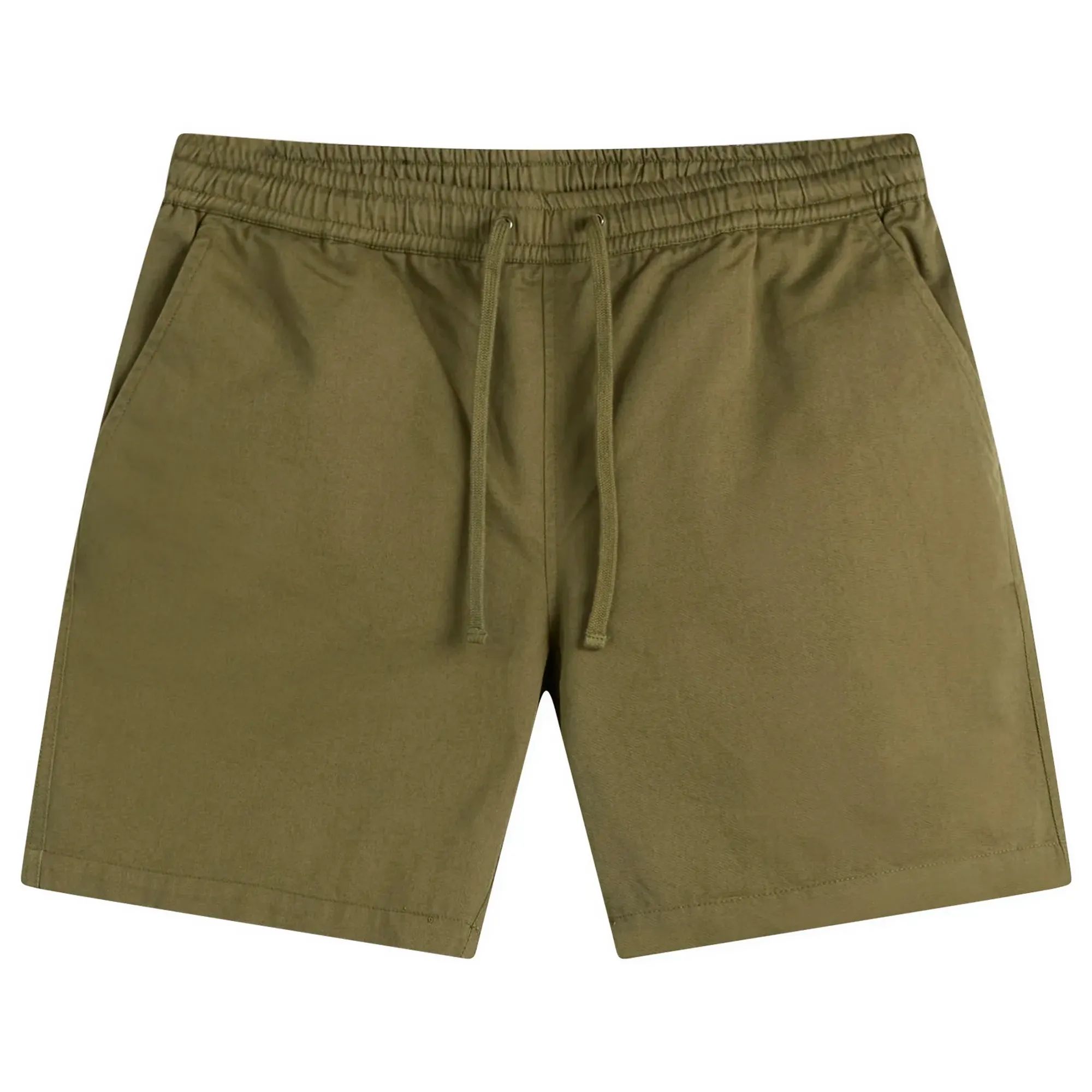 Universal Works Men's Twill Beach Shorts Light Olive