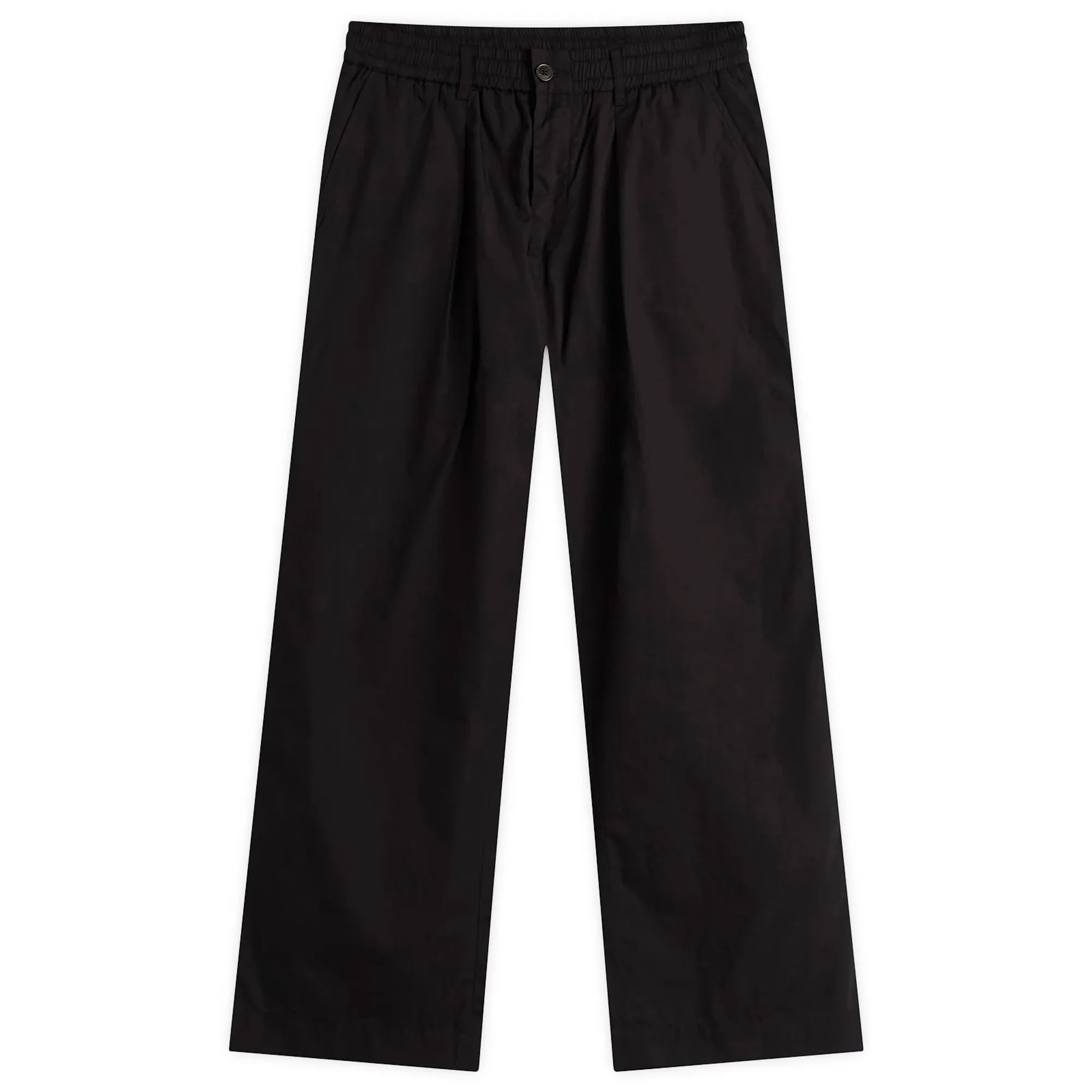 Universal Works Men's Broadcloth Oxford Pant Black