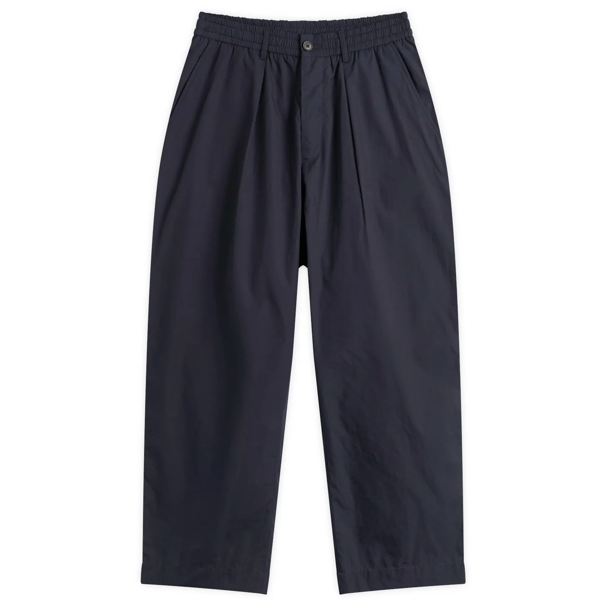 Universal Works Men's Broadcloth Oxford Pant Navy
