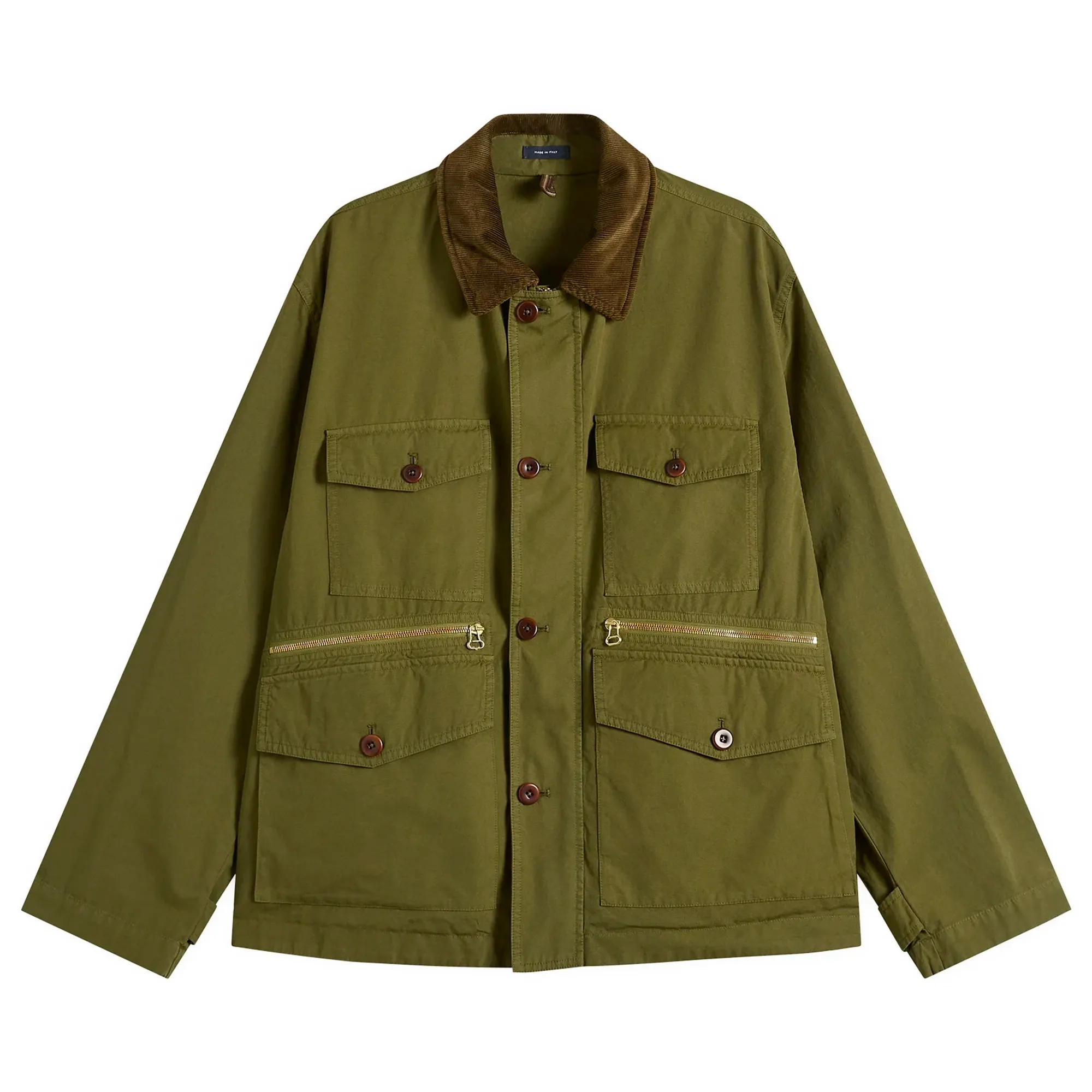 Drake's Men's Hiking Jacket Olive