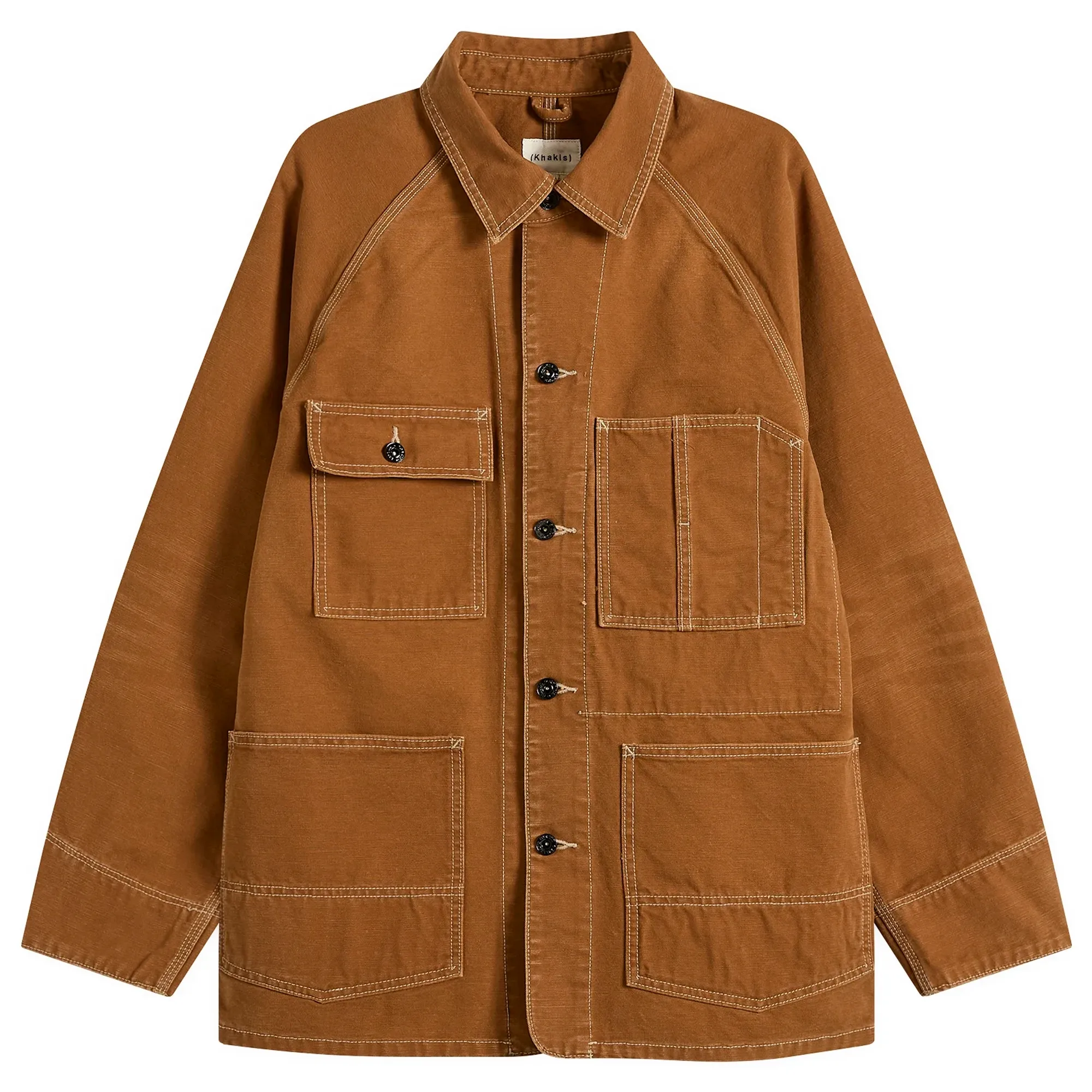 Khakis Men's Handyman Jacket Ocher