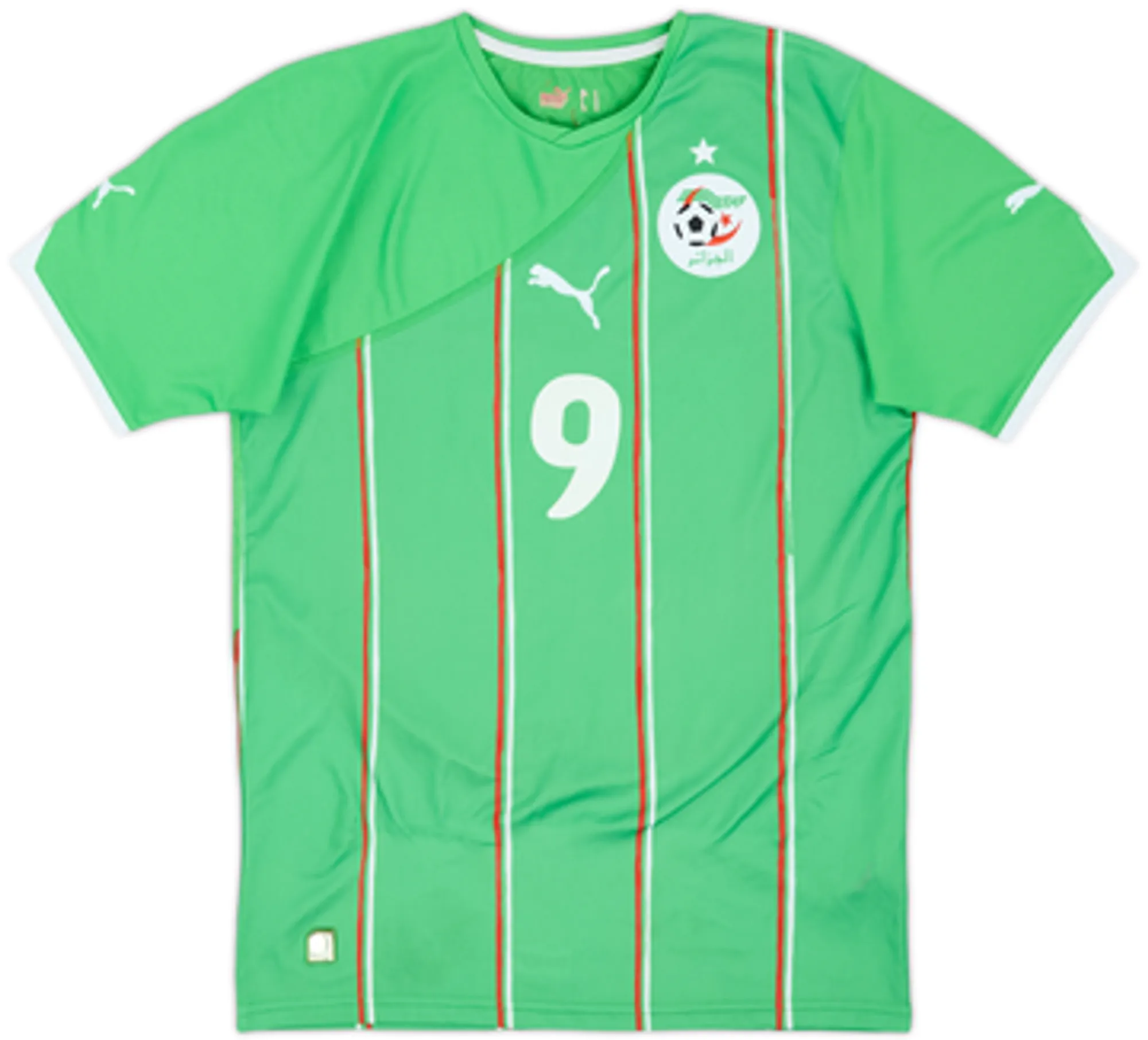 2010-11 Algeria Away Shirt Djebbour #9 - 7/10 - (S)