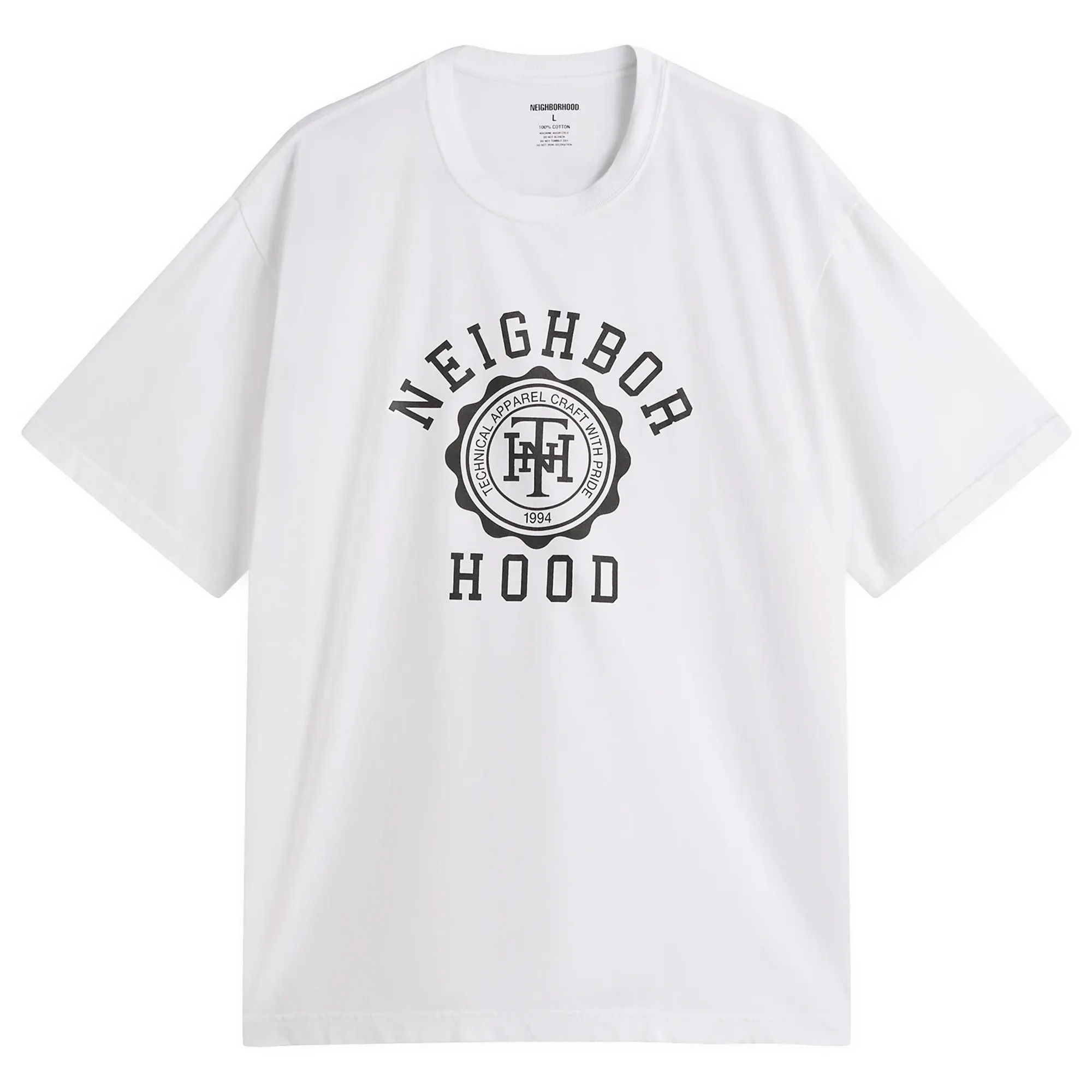 Neighborhood Men's SS-4 T-Shirt White