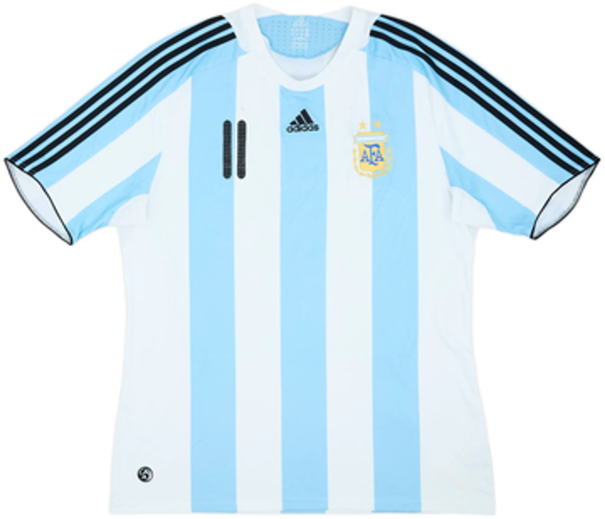 2007-09 Argentina Home Shirt Tevez #11 - 4/10 - (3XL)