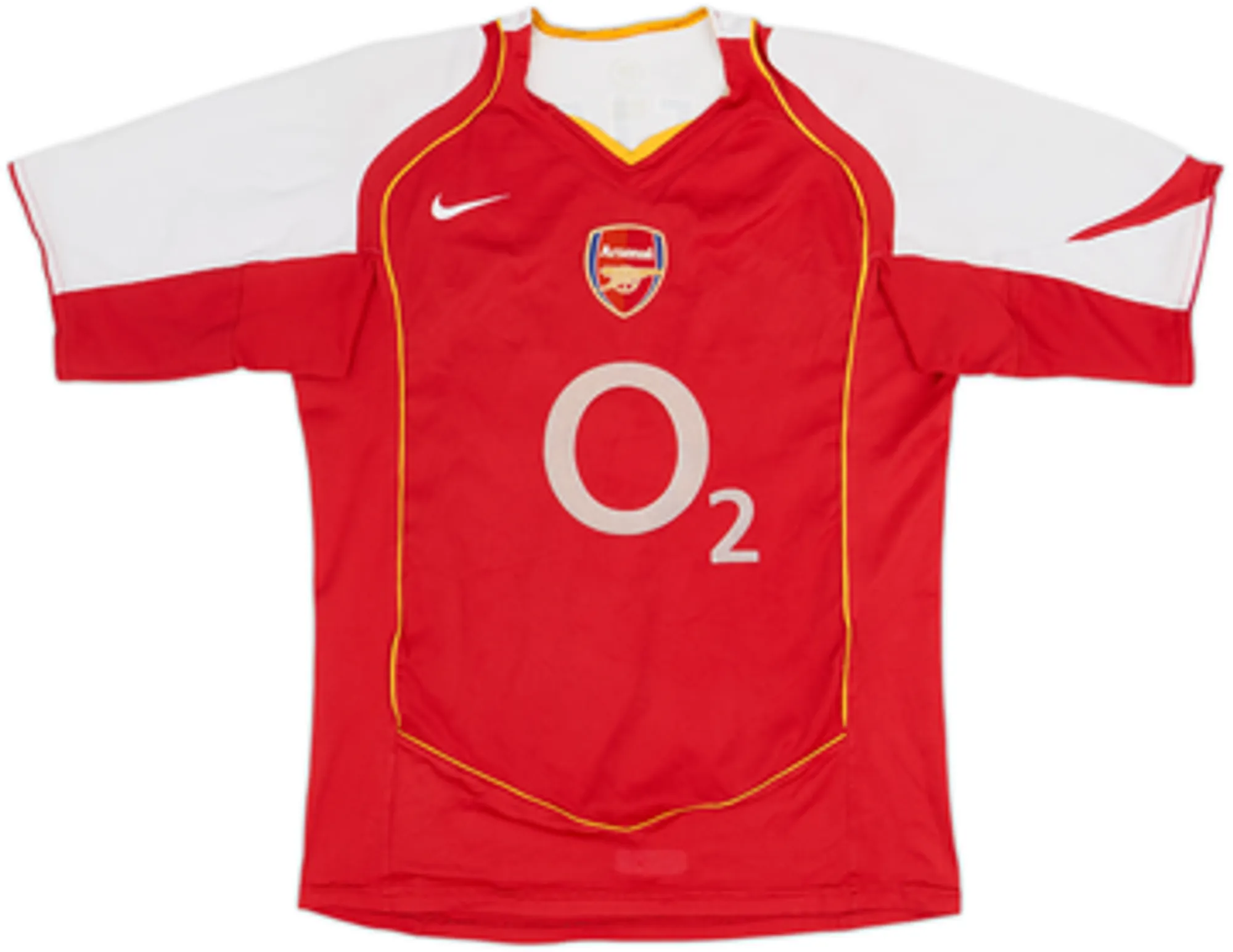 2004-05 Arsenal Home Shirt Vieira #4 - 5/10 - (M)