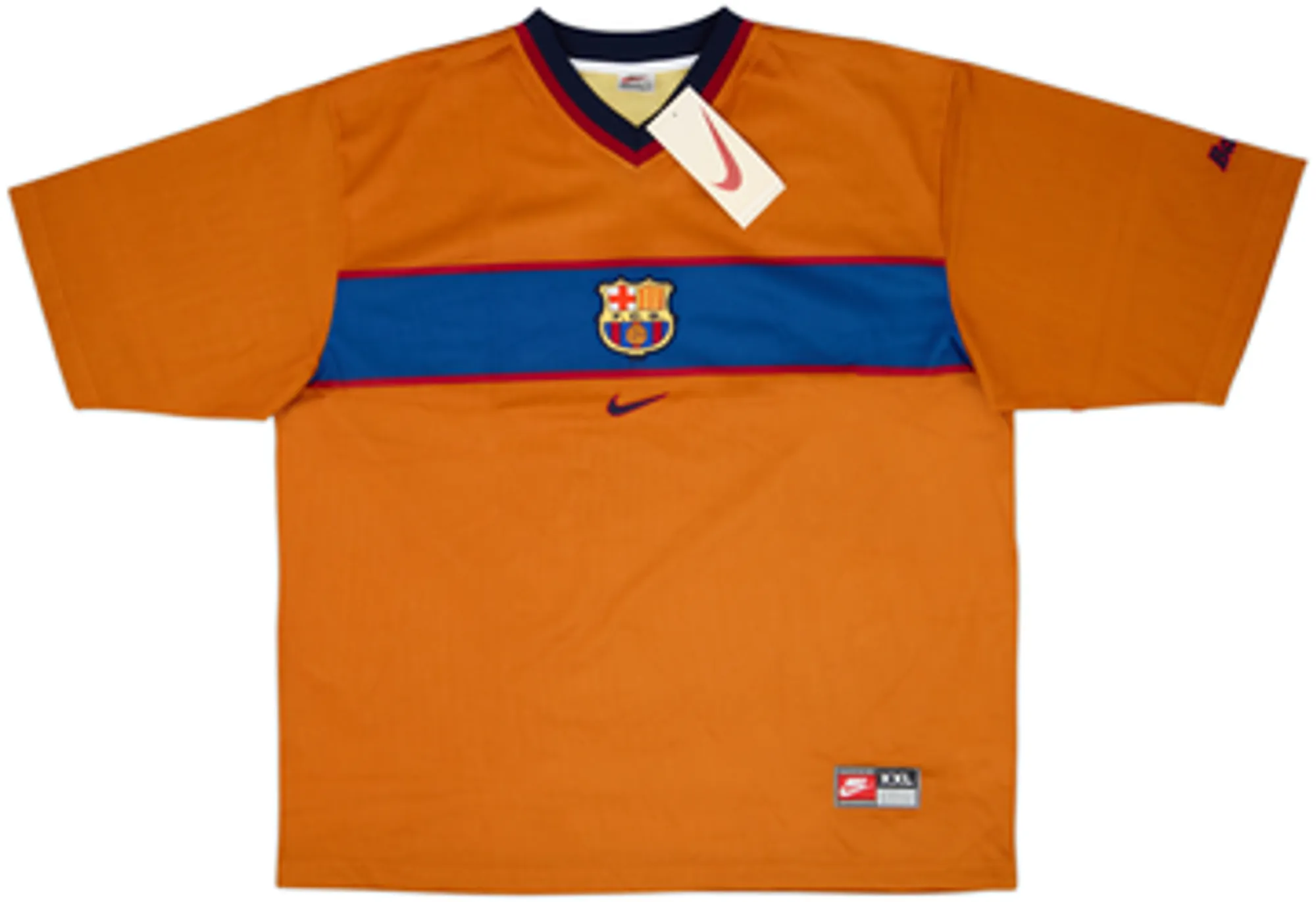 1998-00 Barcelona Away Shirt Rivaldo #11 (XXL)