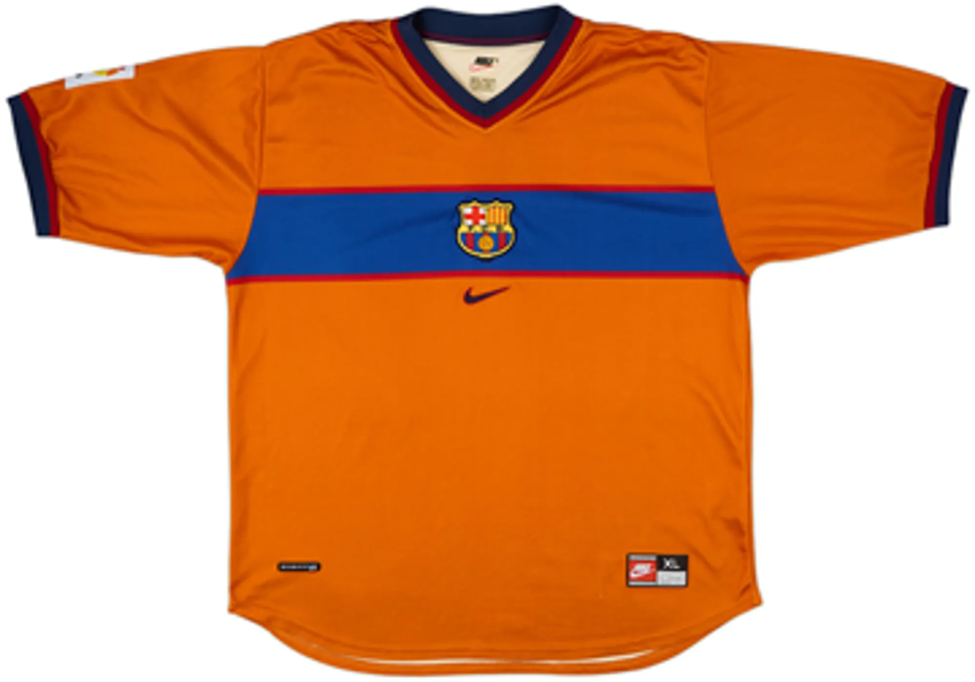 1998-00 Barcelona Away Shirt Rivaldo #11 - 9/10 - (M)