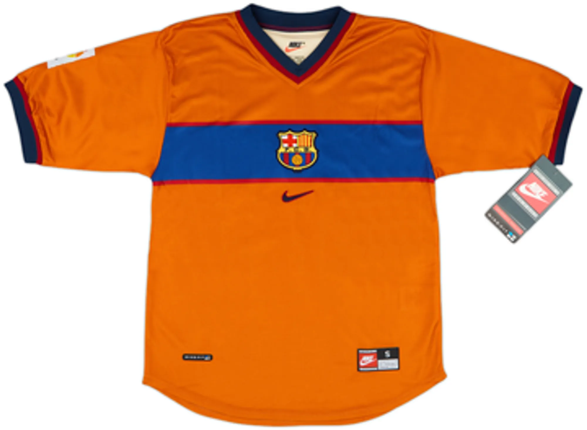 1998-00 Barcelona Away Shirt Xavi #26 (S)