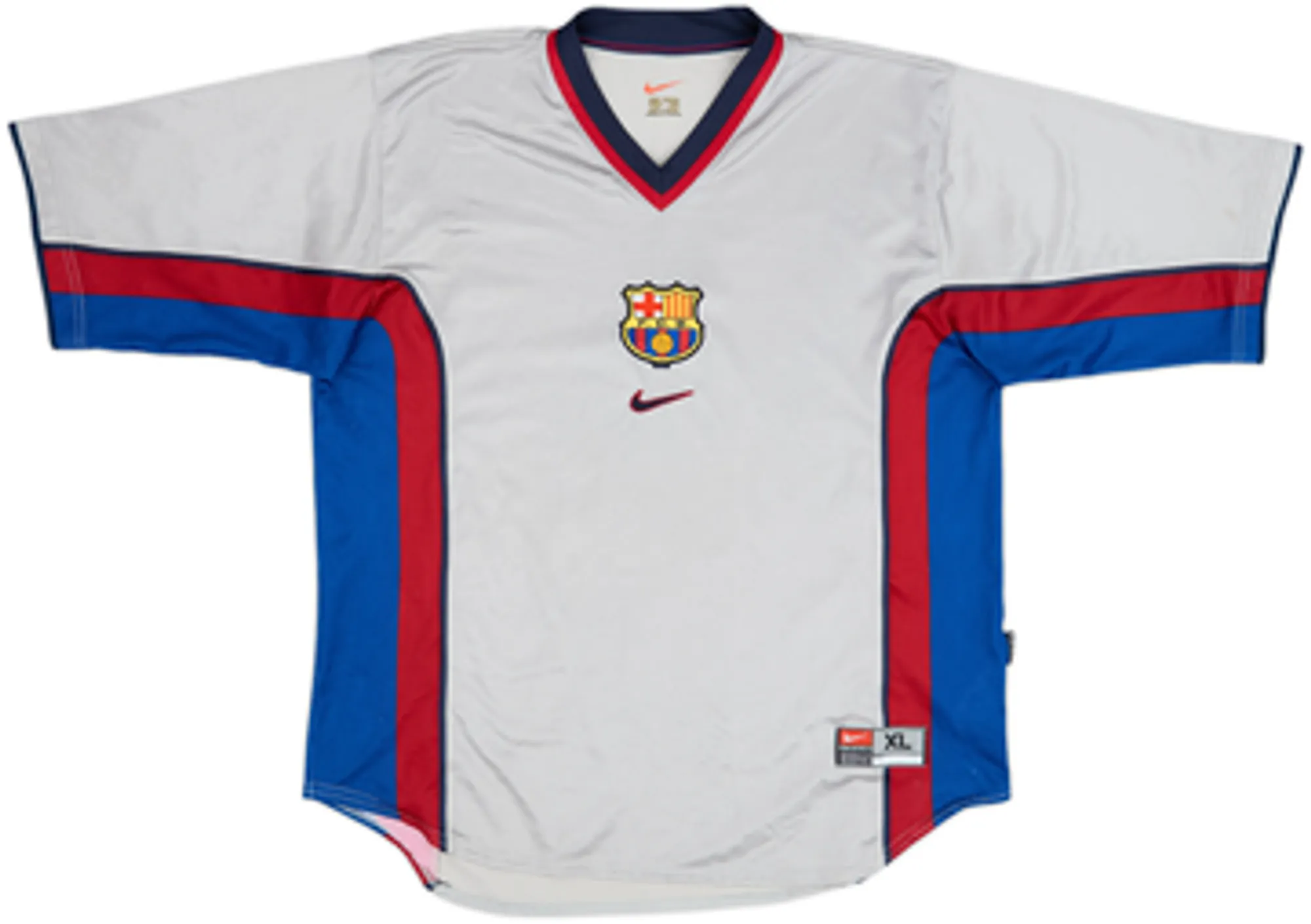 1999-01 Barcelona Away Shirt Rivaldo #11 - 8/10 - (XL)