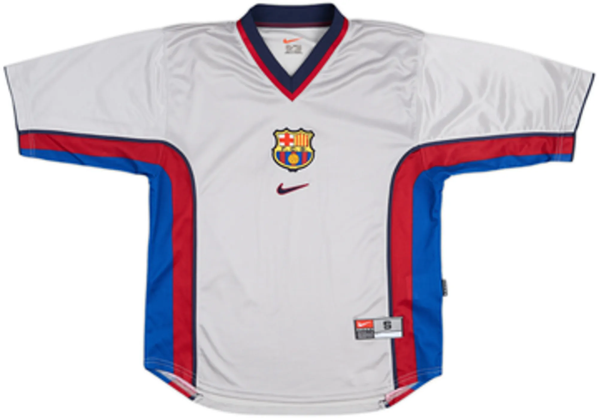 1999-01 Barcelona Away Shirt Rivaldo #11 - 9/10 - (S)