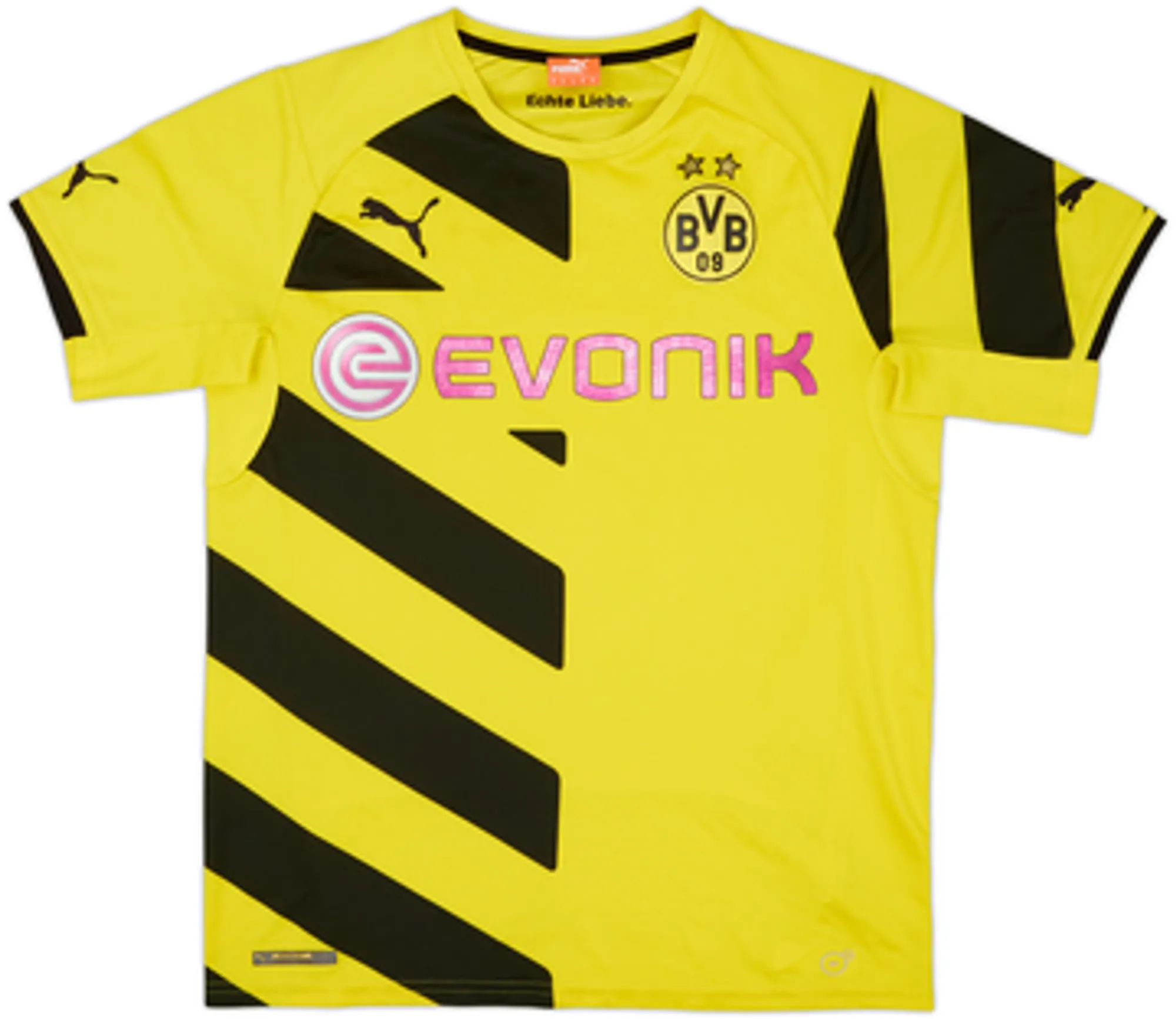 2014-15 Borussia Dortmund Home Shirt Aubameyang #17 - 5/10 - (M)