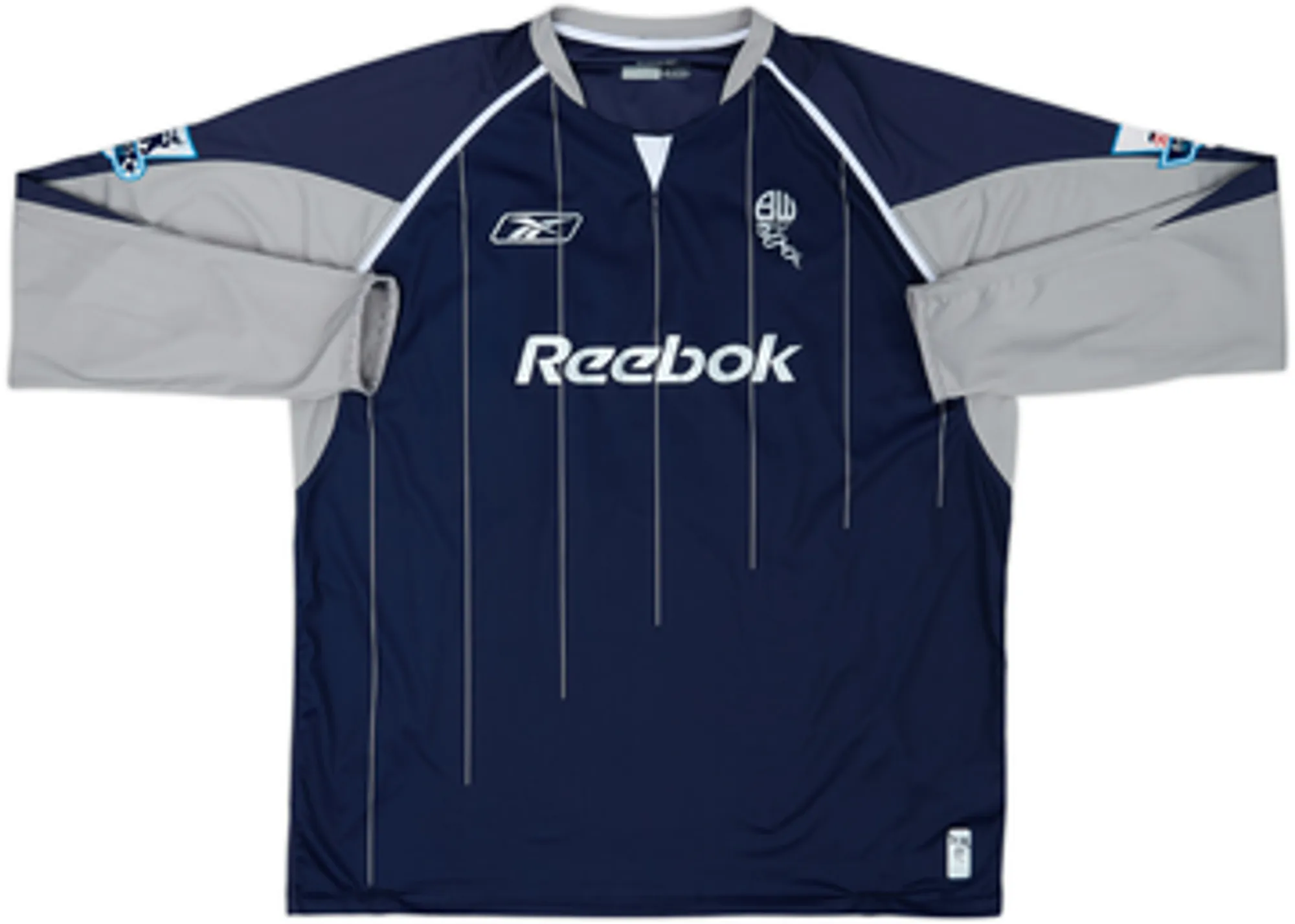 2005-07 Bolton Away L/S Shirt Diouf #21 - 6/10 - (XL)