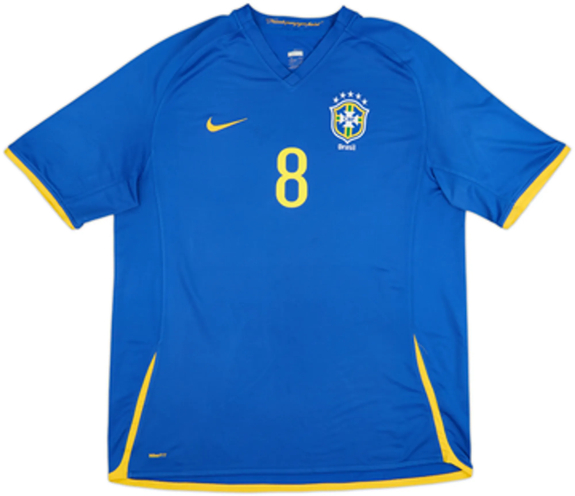 2008-10 Brazil Away Shirt Kaka #8 - 6/10 - (XXL)