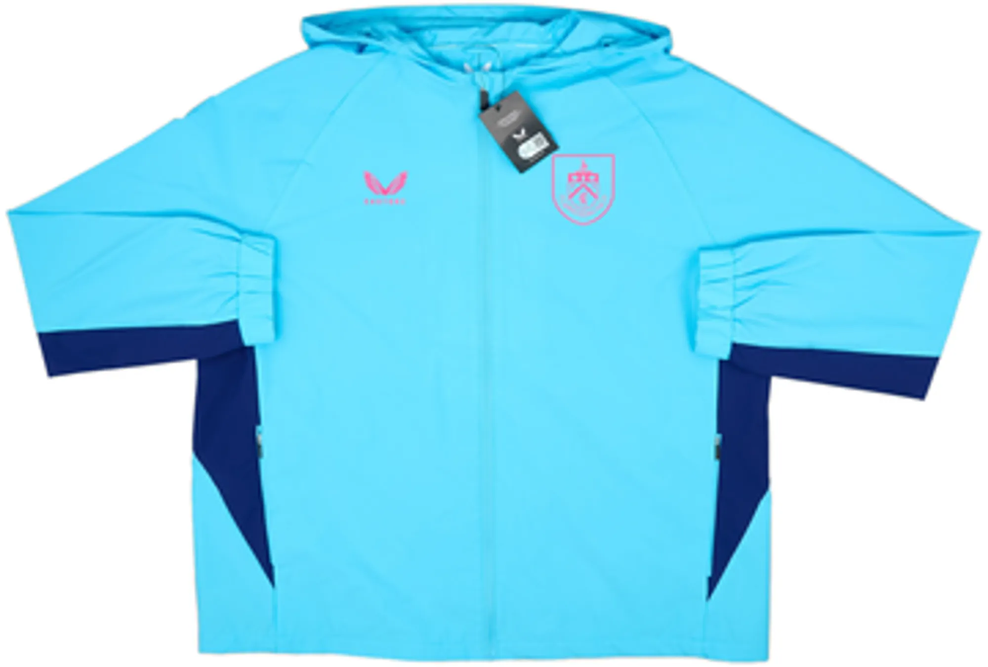 2024-25 Burnley Castore Hooded Rain Jacket (3XL)