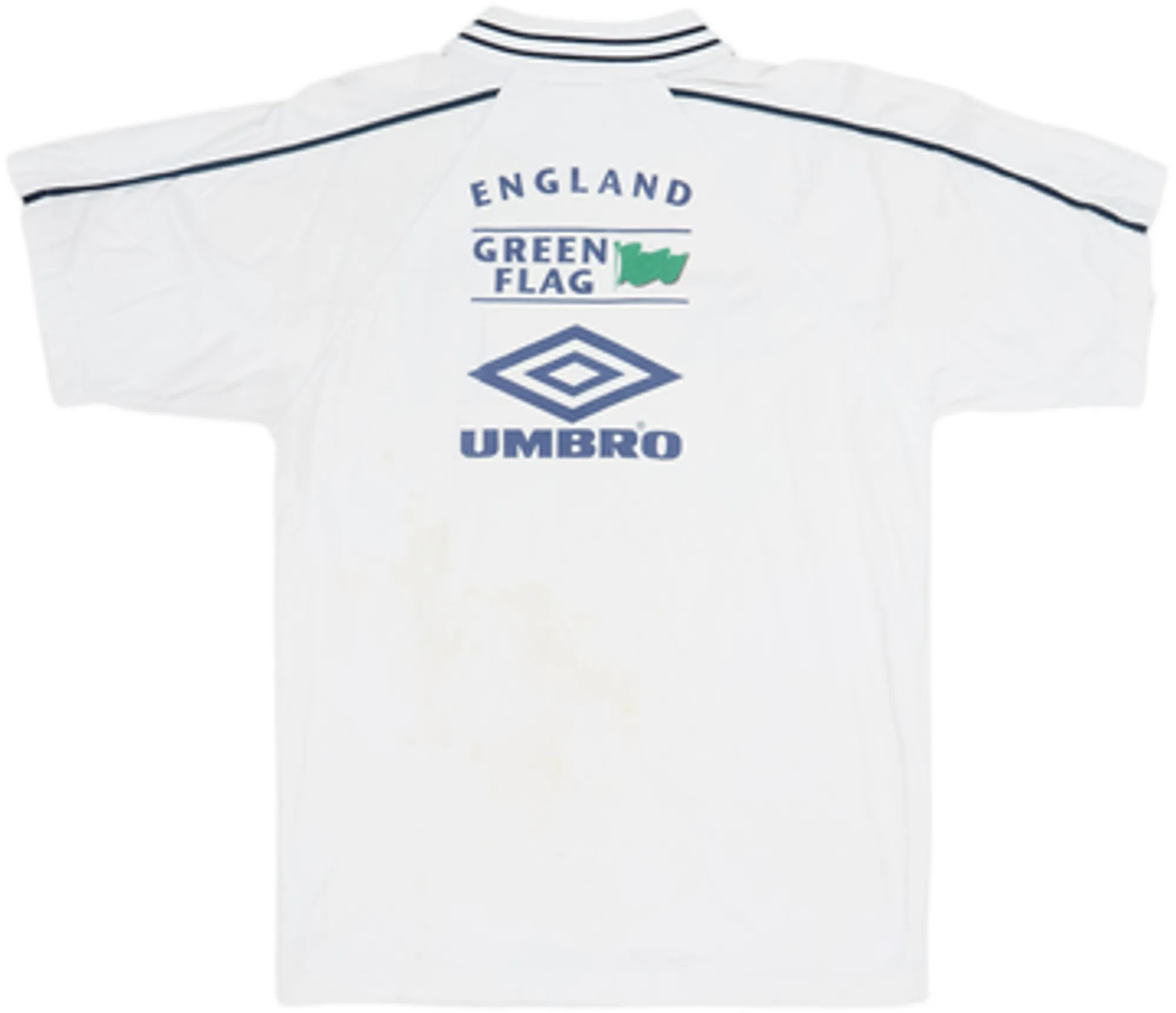 1998-00 England Umbro Cotton Tee - 5/10 - (M)
