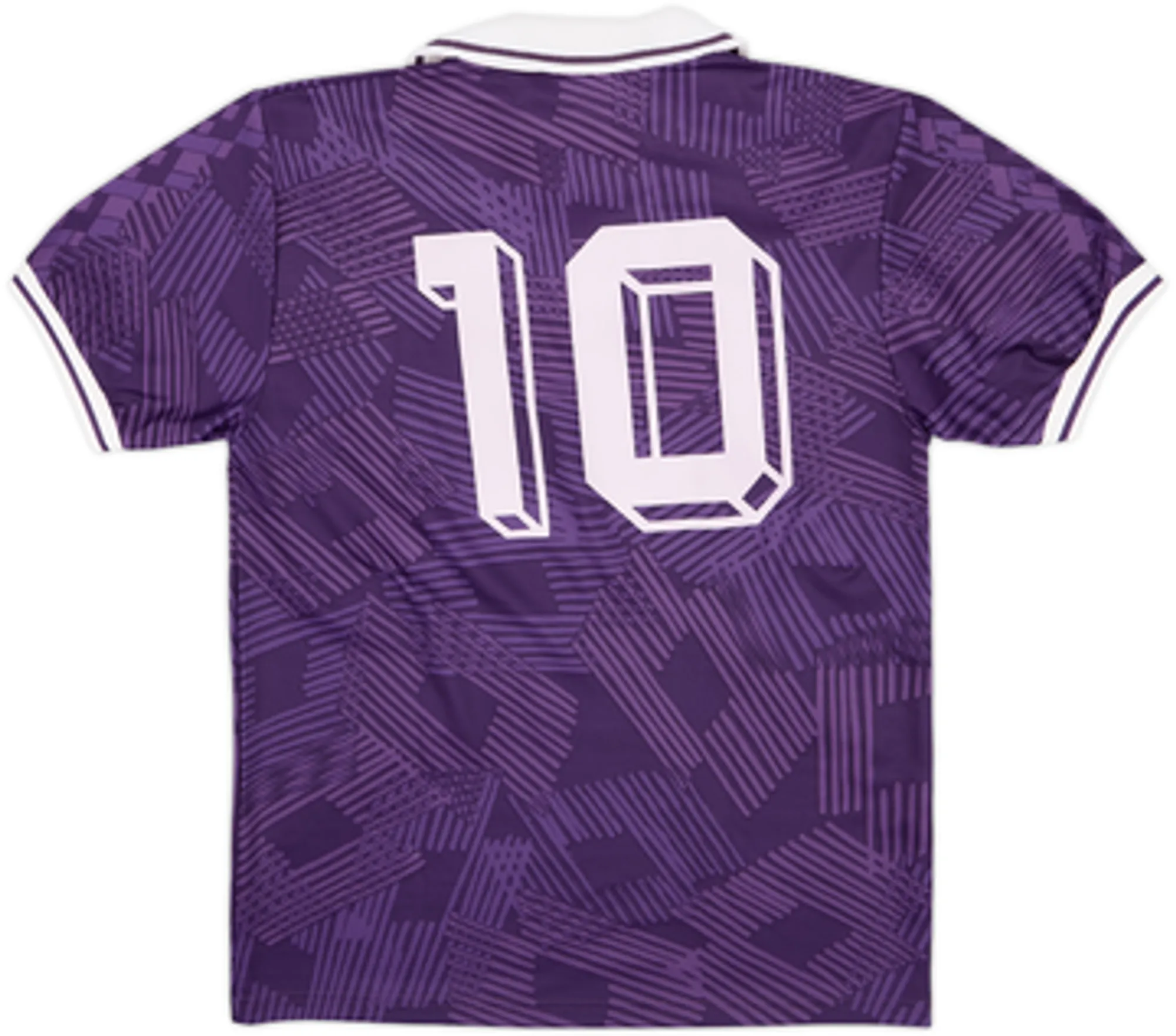 1991-92 Fiorentina Home Shirt #10 - 7/10 - (M)