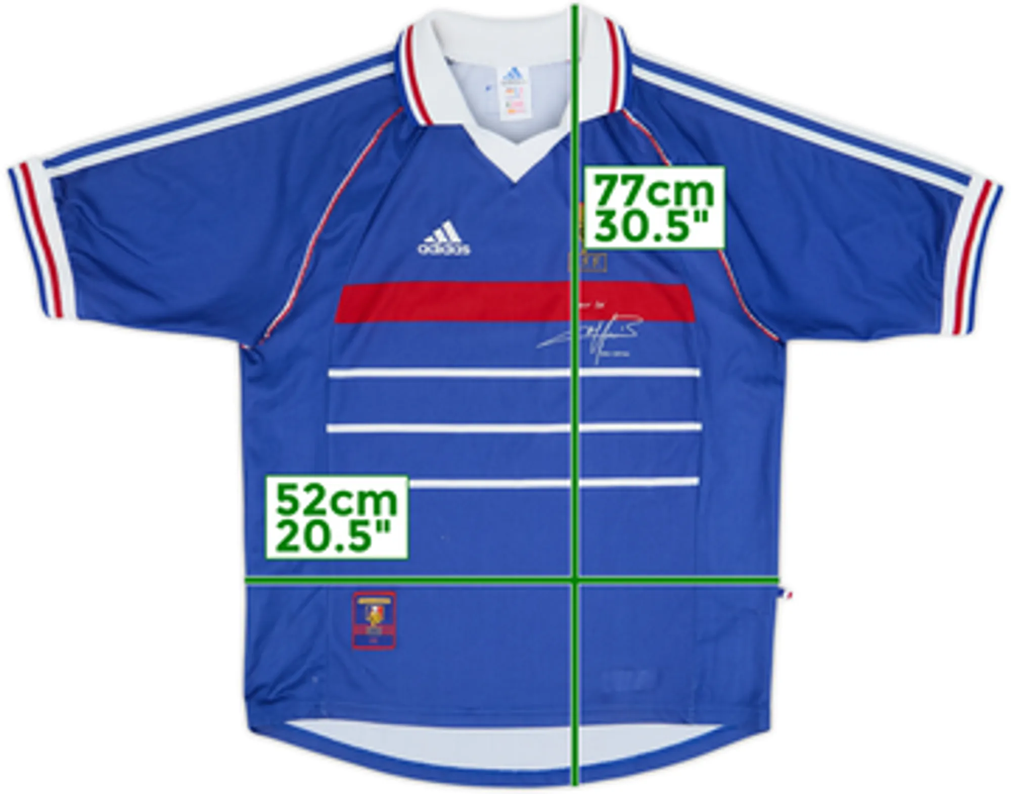 1998-00 France 'Pour Toi Fabien Barthez' Home Shirt - 6/10 - (M)