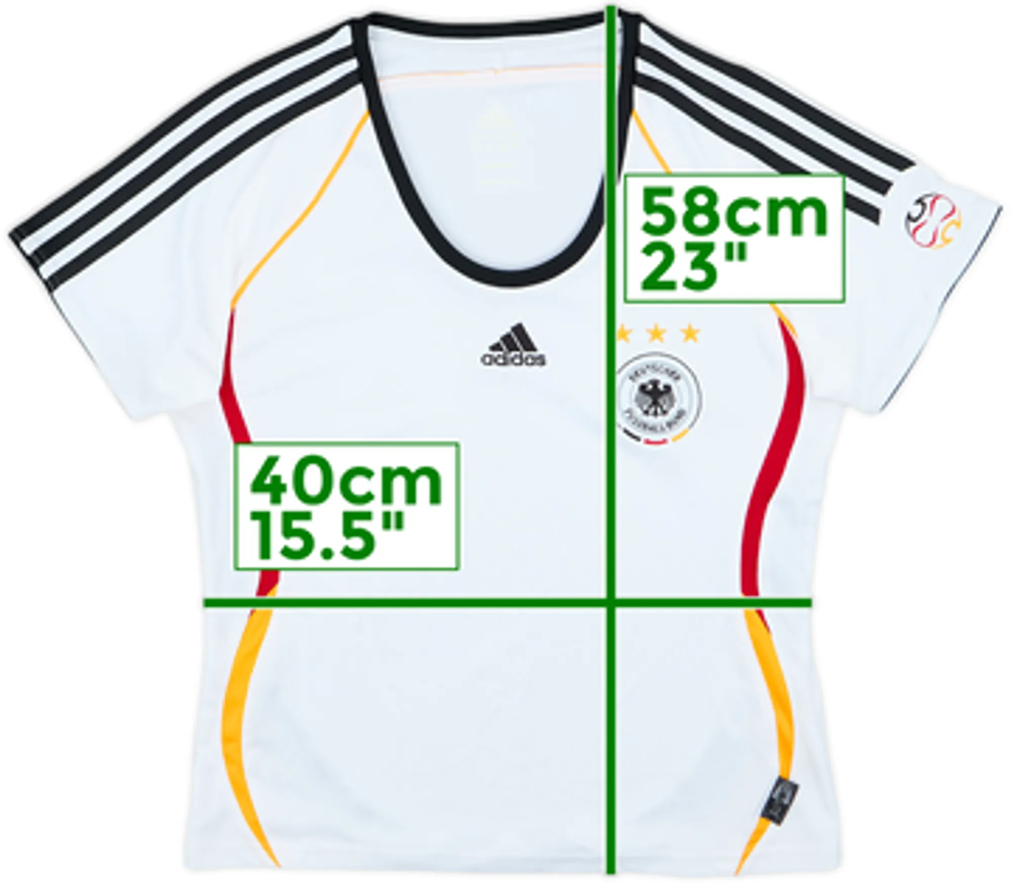 2005-07 Germany Basic Home Shirt - 6/10 - (Women's L)
