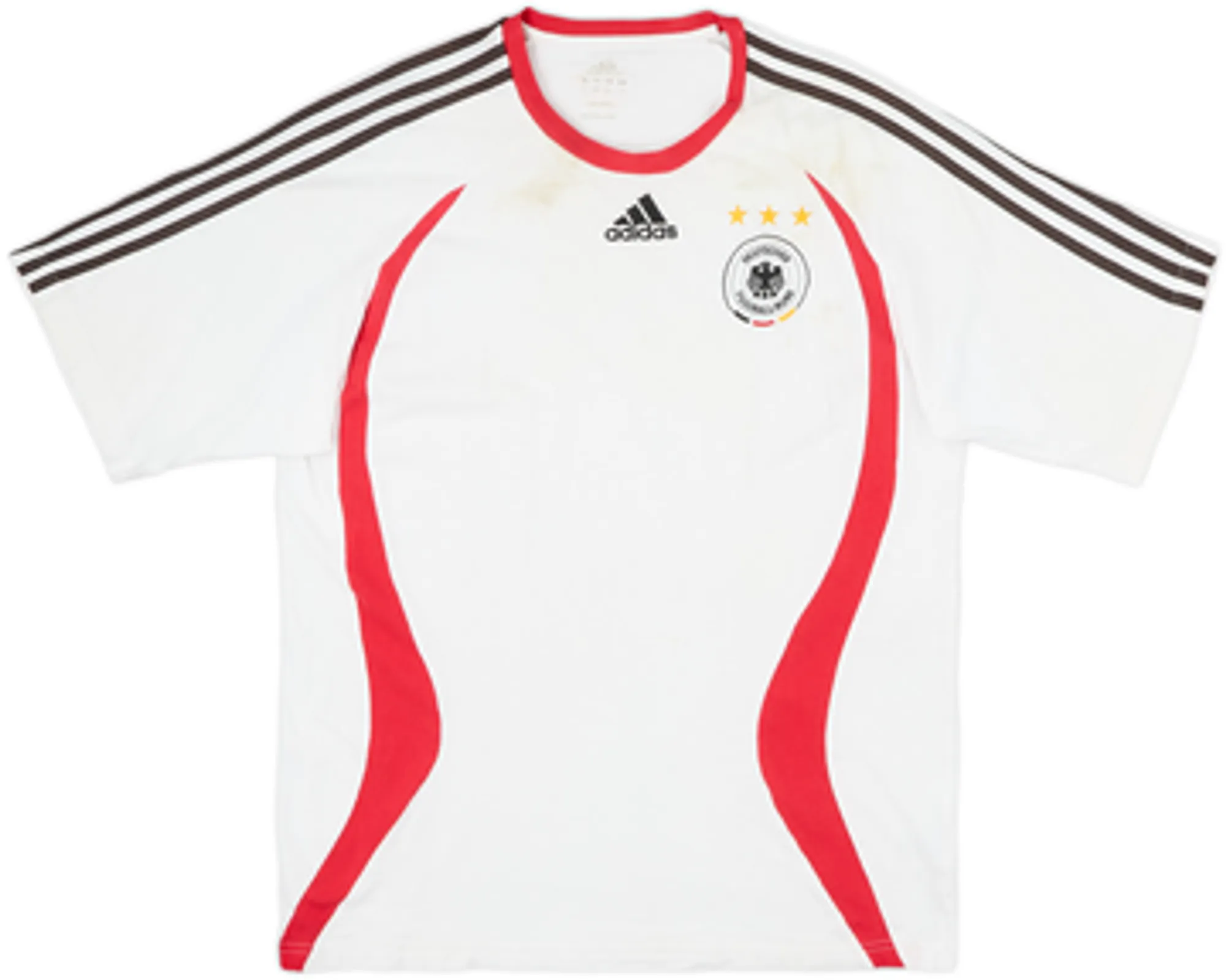 2006-08 Germany adidas Cotton Tee - 5/10 - (L)